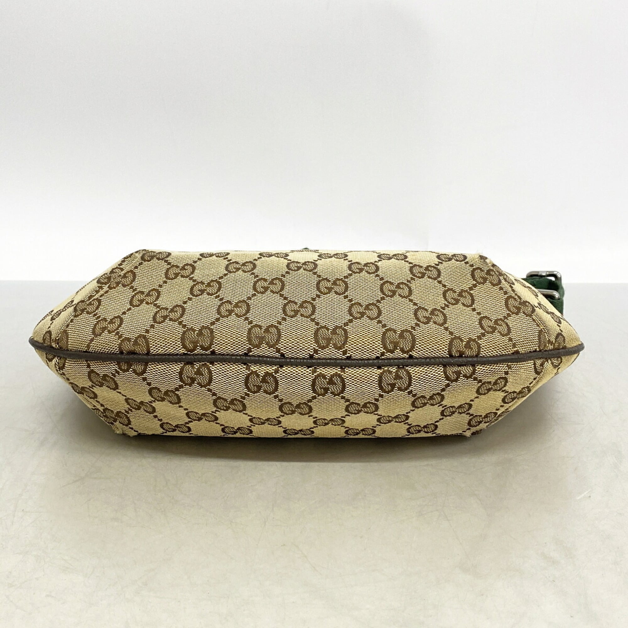 Gucci Brown Canvas Shoulder Bag (Pre-Owned)