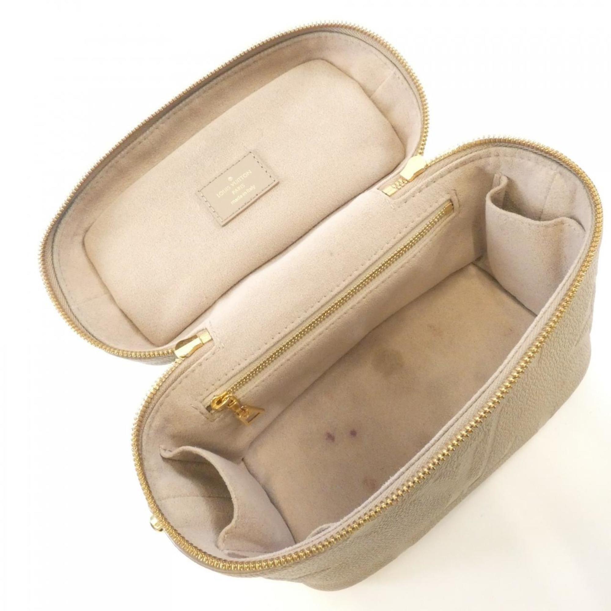 Louis Vuitton Tourterelle Leather Handbag (Pre-Owned)