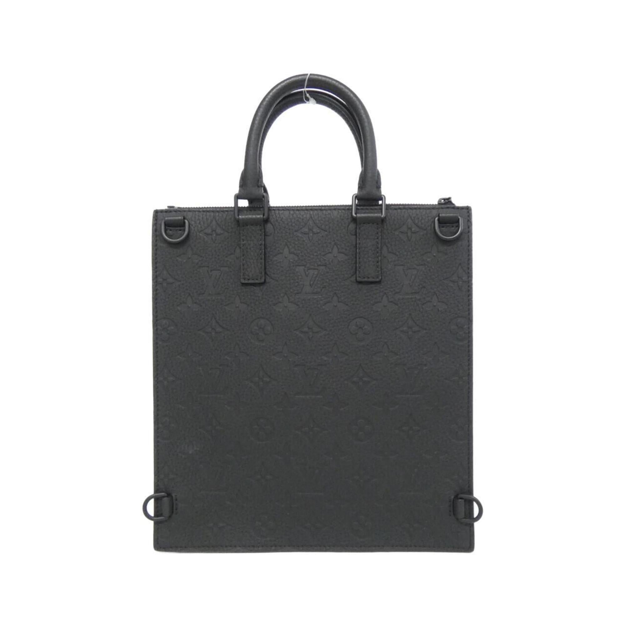 Louis Vuitton Taurillon Black Leather Handbag (Pre-Owned)