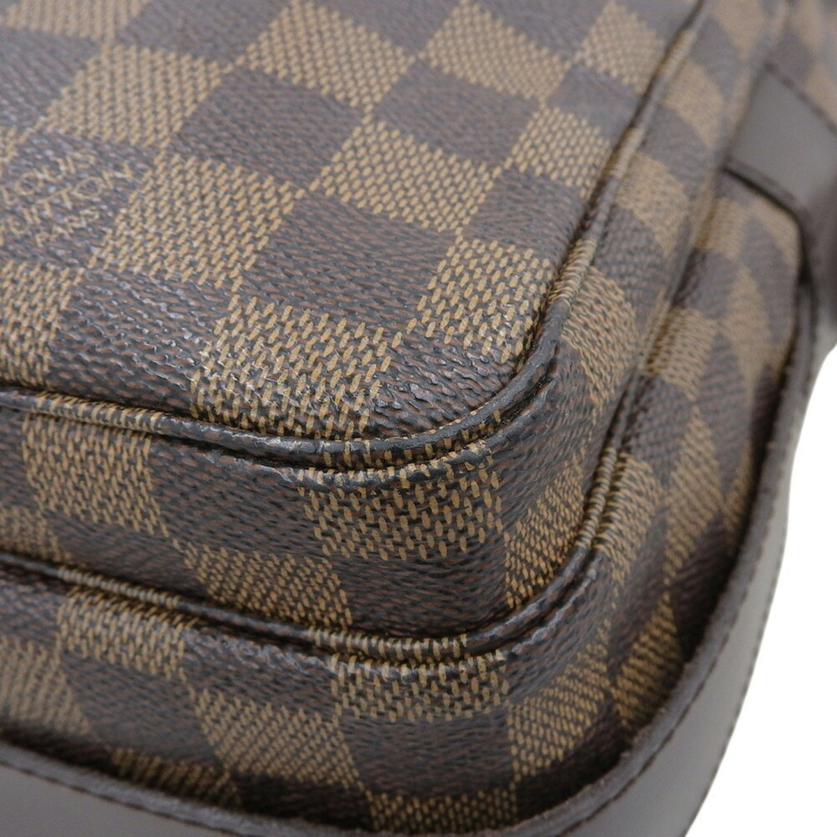 Louis Vuitton Brown Ebene Pvc Shoulder Bag (Pre-Owned)