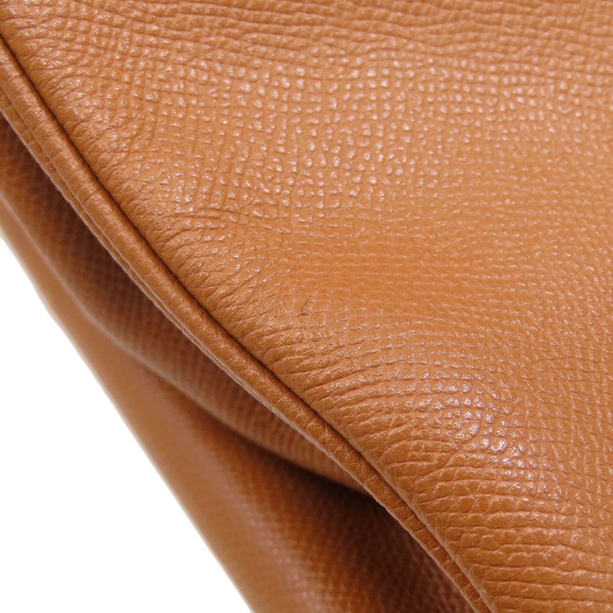 Hermes Gold Courchevel Leather Handbag (Pre-Owned)