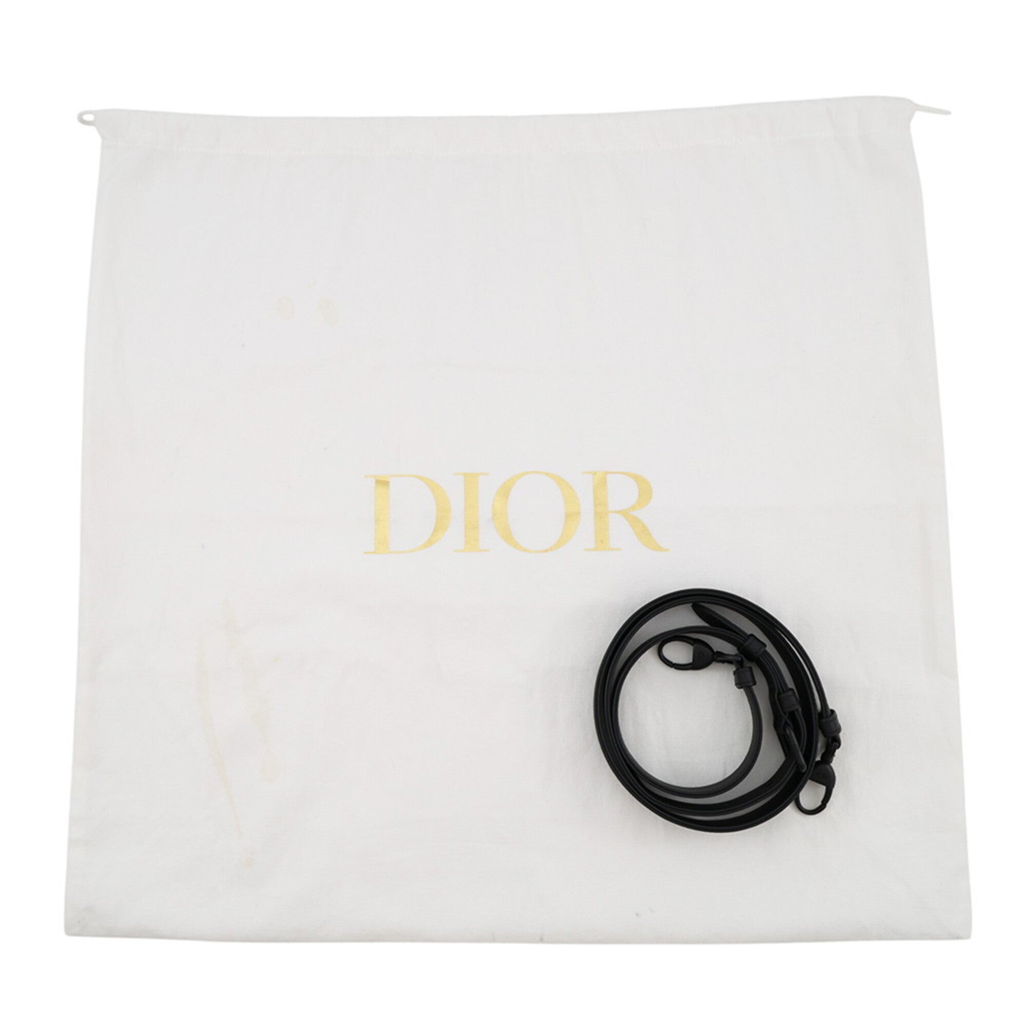 Christian Dior Lady Dior Black Leather Handbag (Pre-Owned)