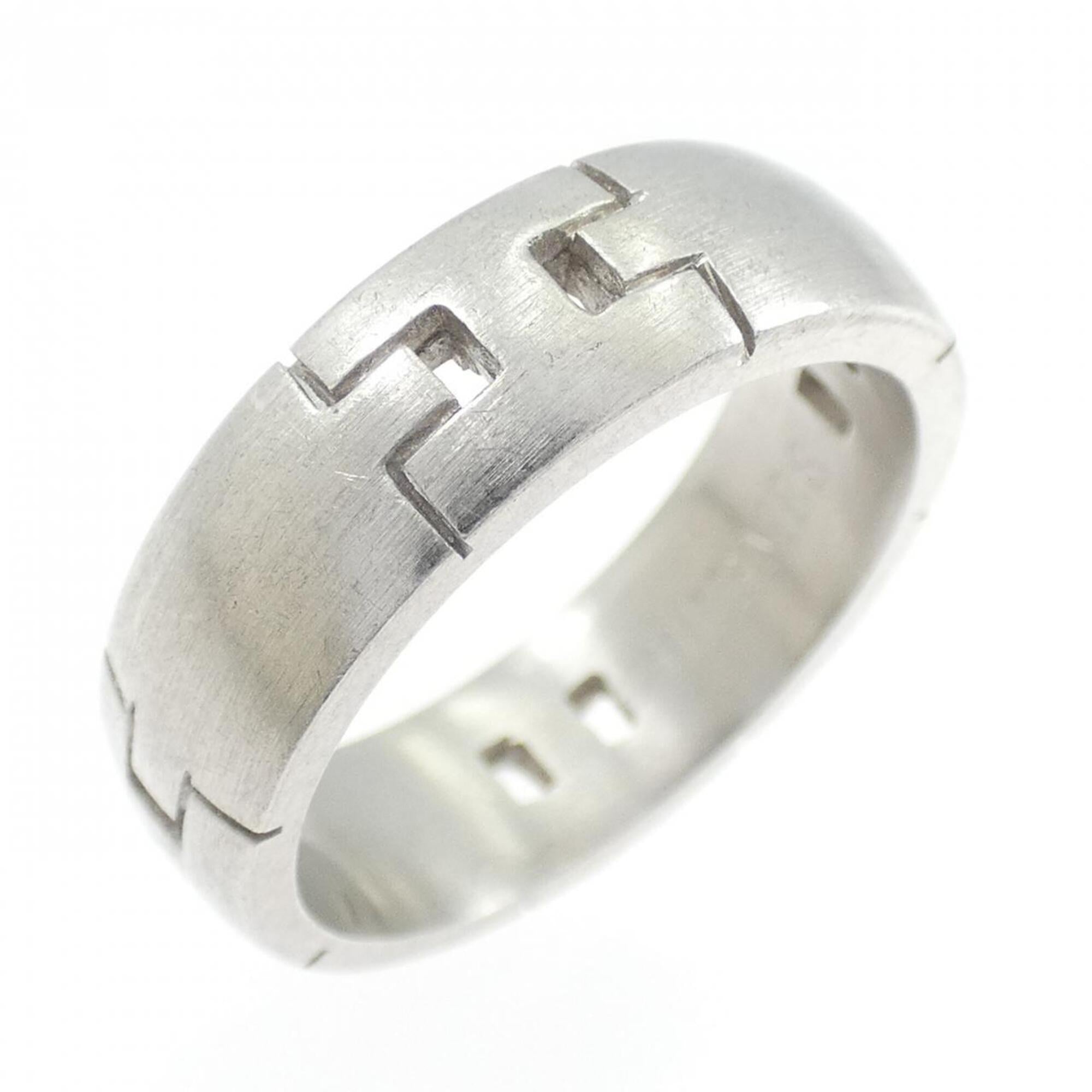 Hermes White Gold (18K) Band Ring (Pre-Owned)