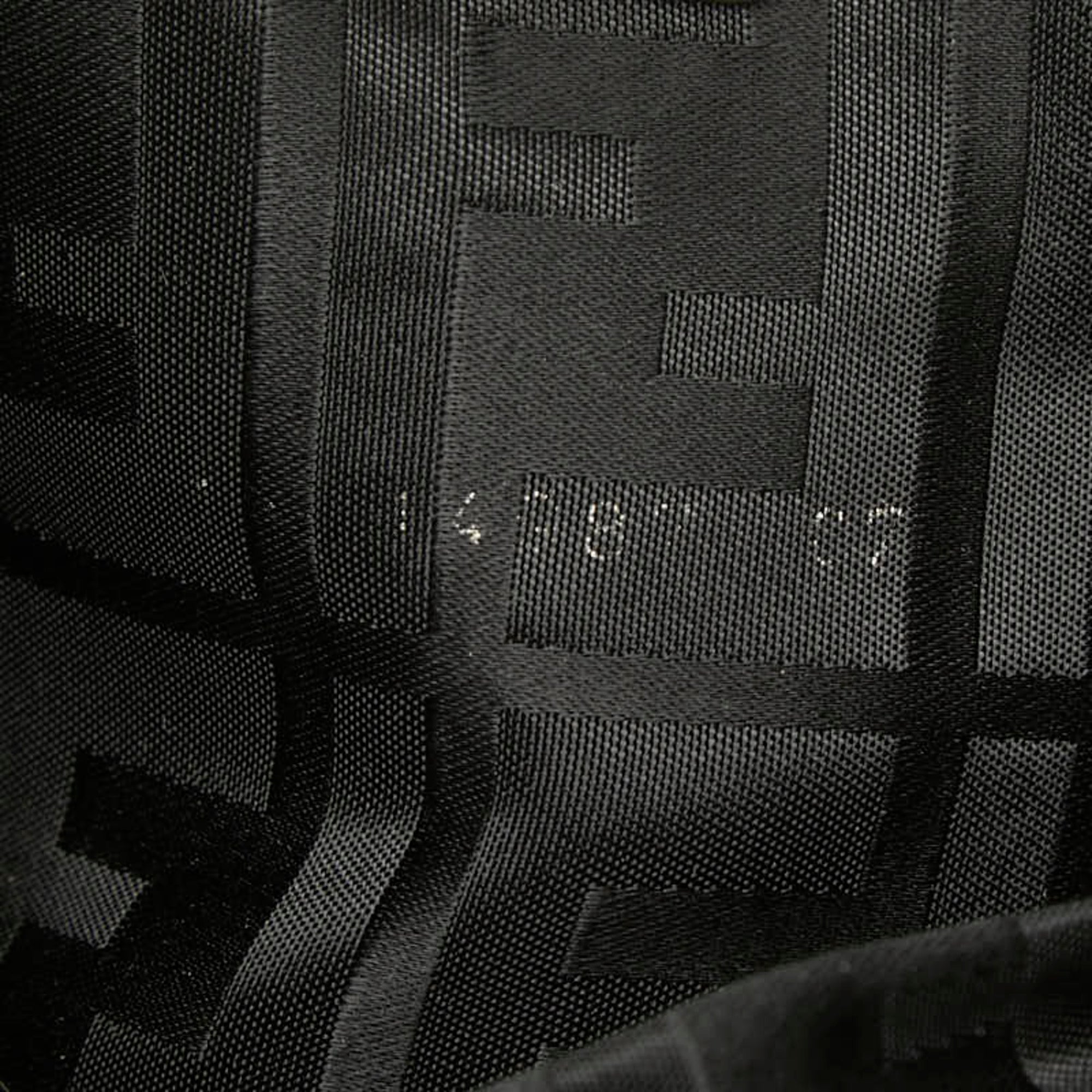Fendi Gray Fur Suede Backpack (Pre-Owned)