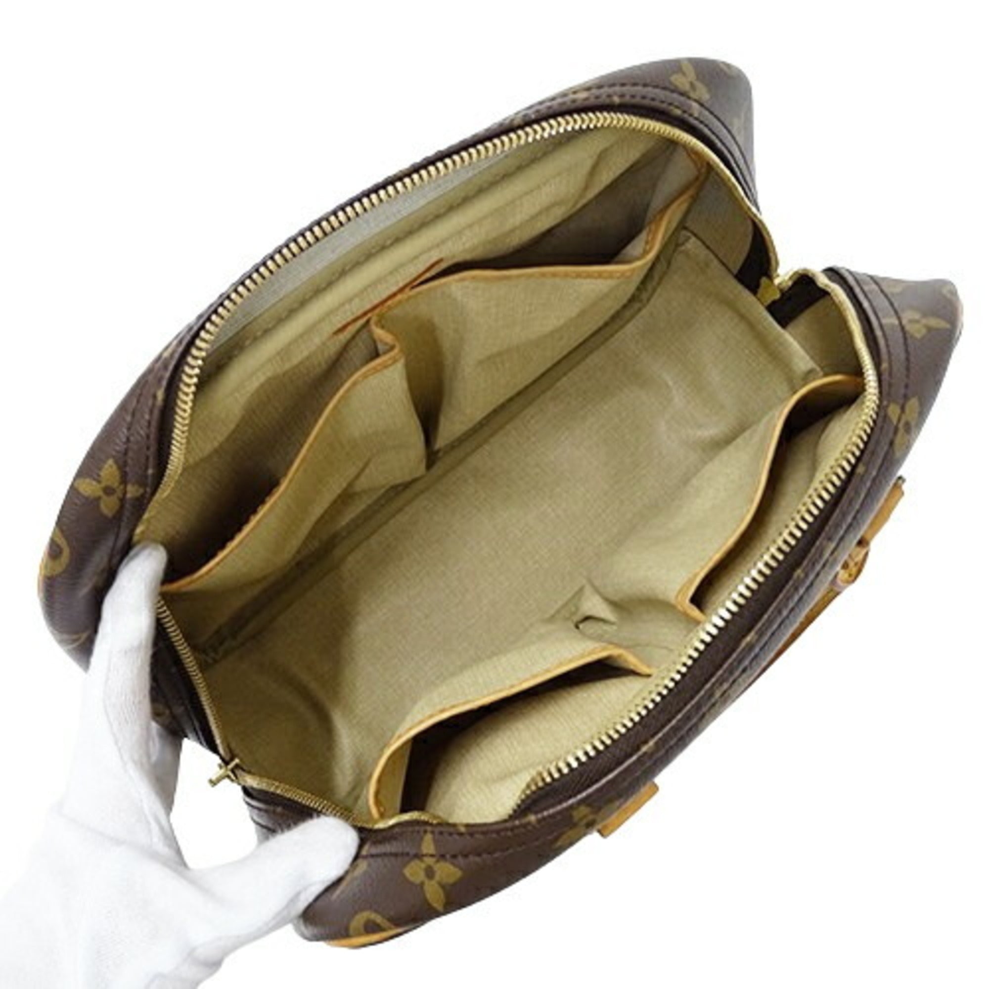 Louis Vuitton Brown Galle Monogram Monogram Handbag (Pre-Owned)