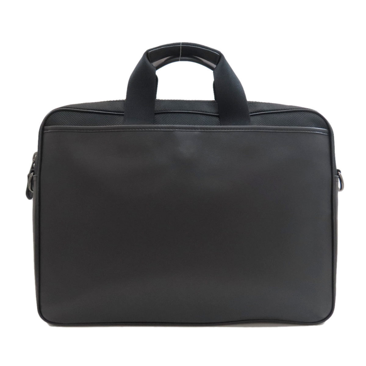 Coach Black Leather Briefcase (Pre-Owned)