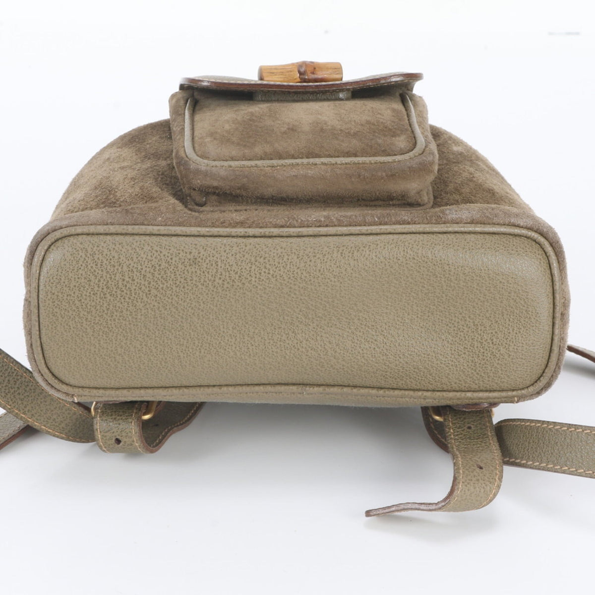 Gucci Brown Leather Backpack (Pre-Owned)