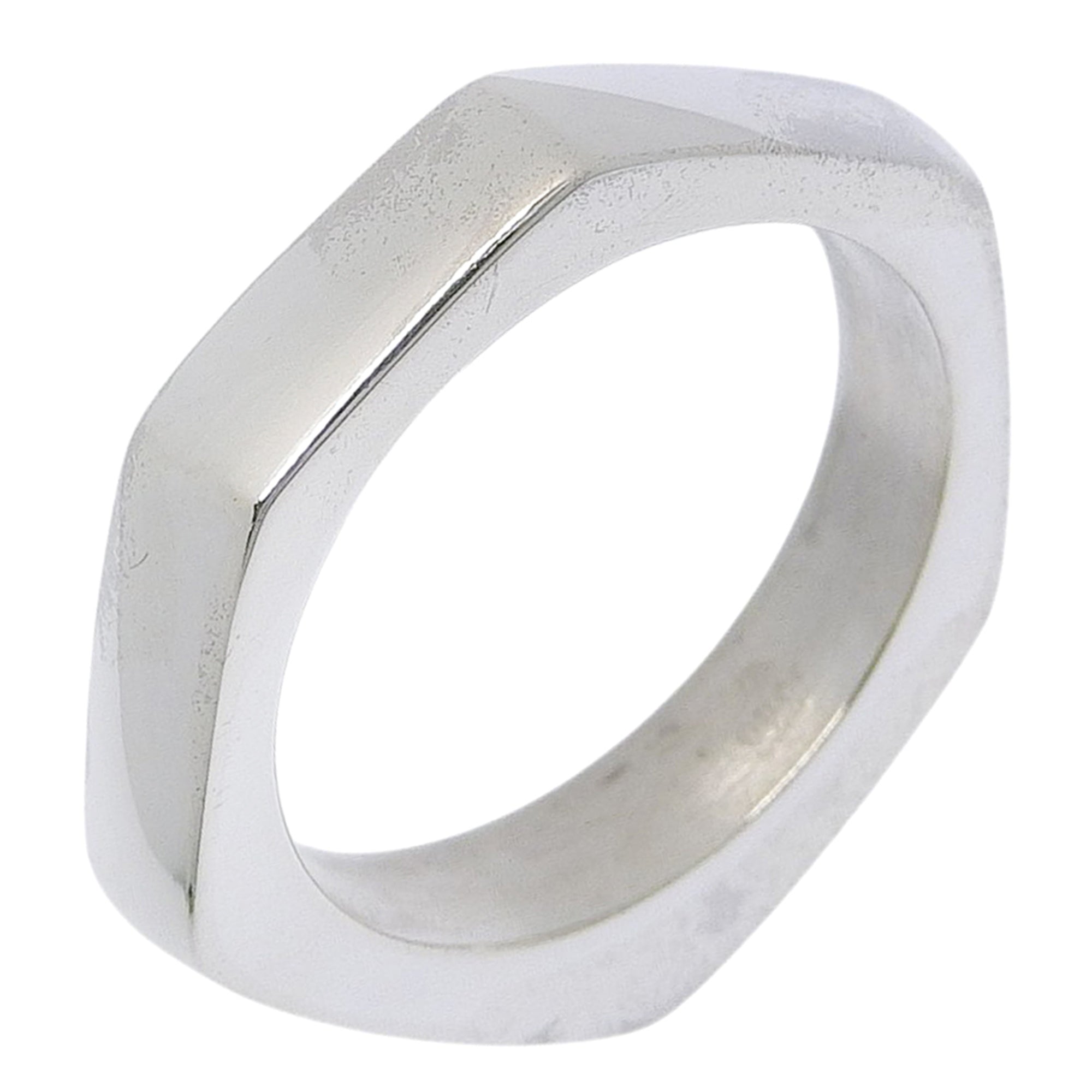 Gucci Silver 925 Band Ring (Pre-Owned)