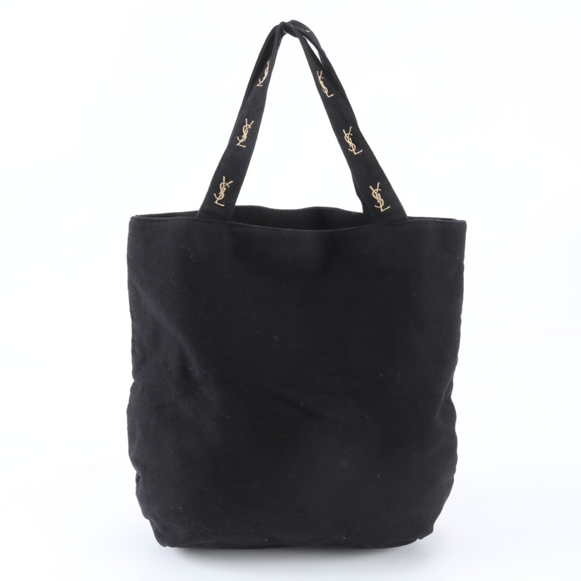 Yves Saint Laurent Black Handbag Shoulder Bag Tote Bag (Pre-Owned)