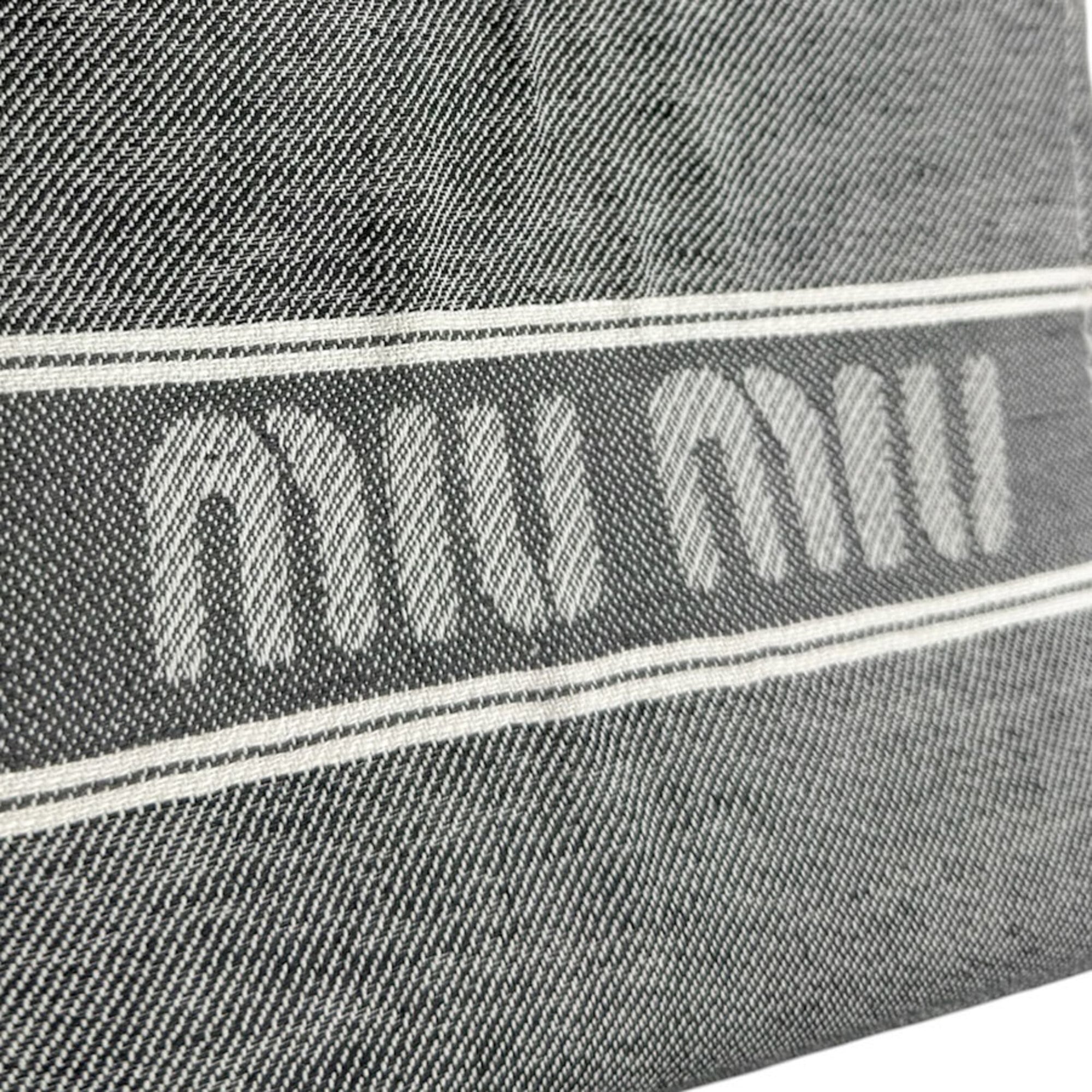 Miu Miu Black Canvas Handbag Shoulder Bag (Pre-Owned)