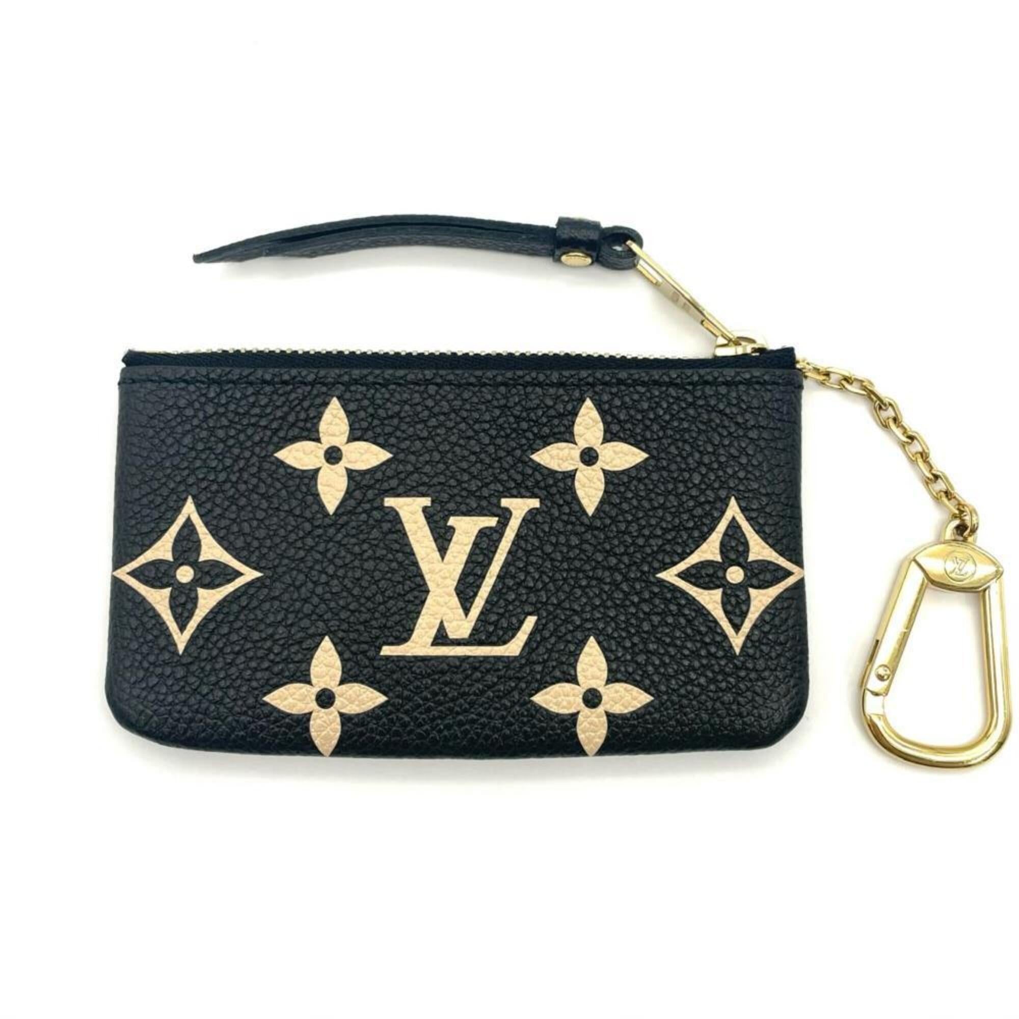 Louis Vuitton Black Noir Monogram Coin Purse/Coin Case (Pre-Owned)