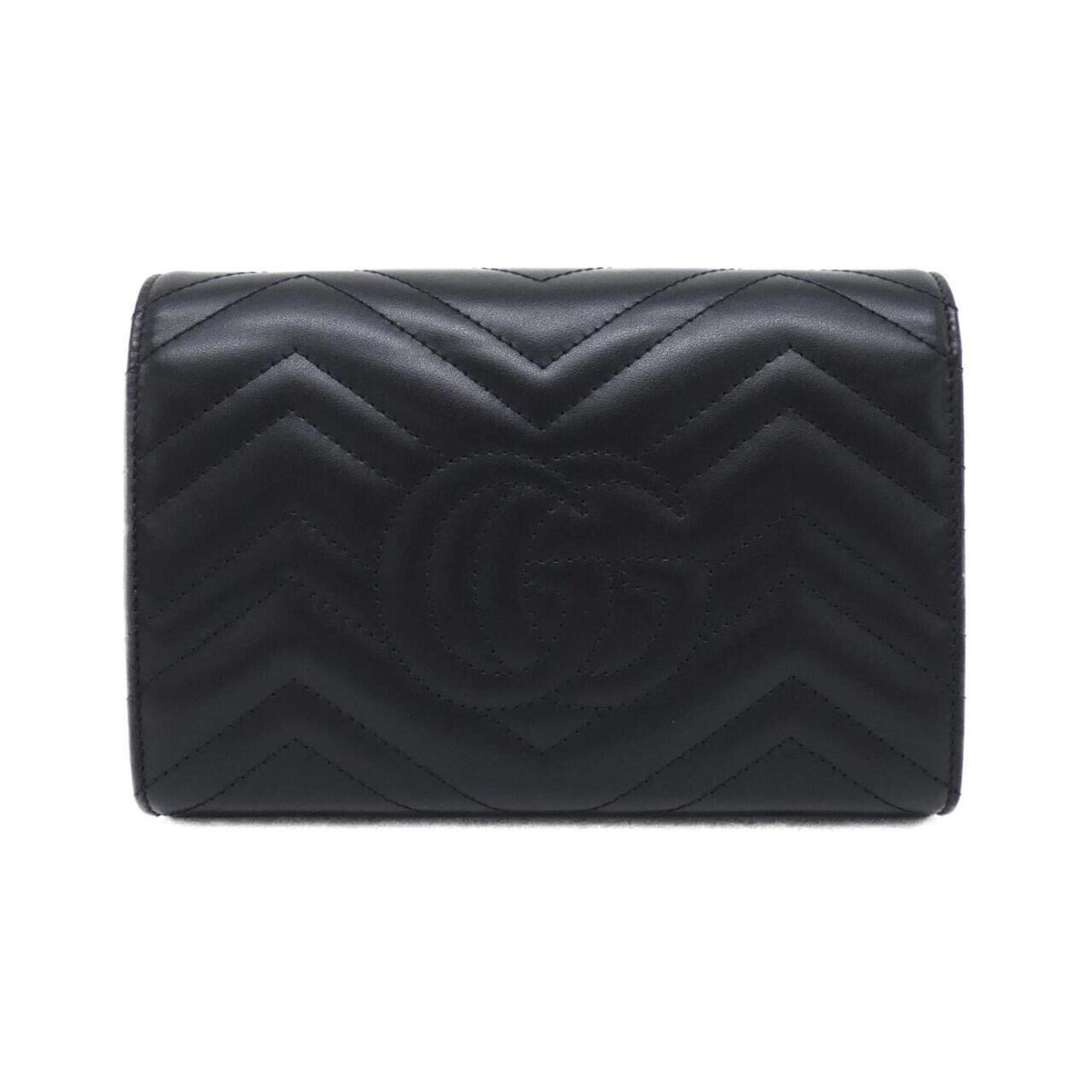 Gucci Black Quilting Leather Shoulder Bag (Pre-Owned)