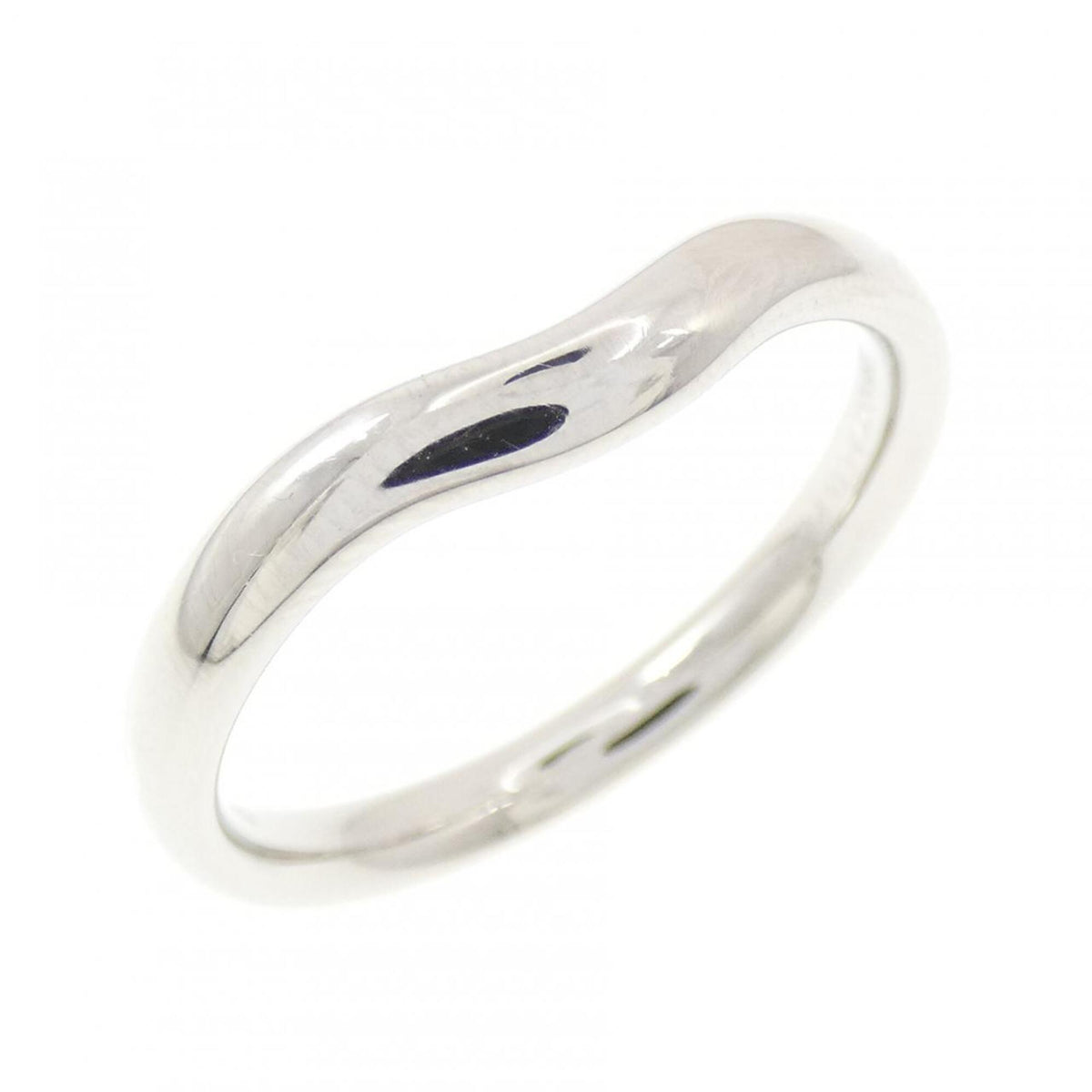 Tiffany Platinum 950 Band Ring (Pre-Owned)