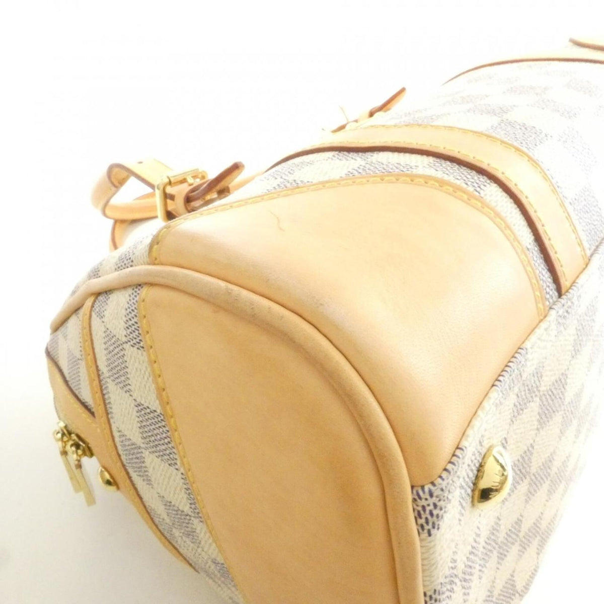 Louis Vuitton Azur Coated Canvas Handbag (Pre-Owned)