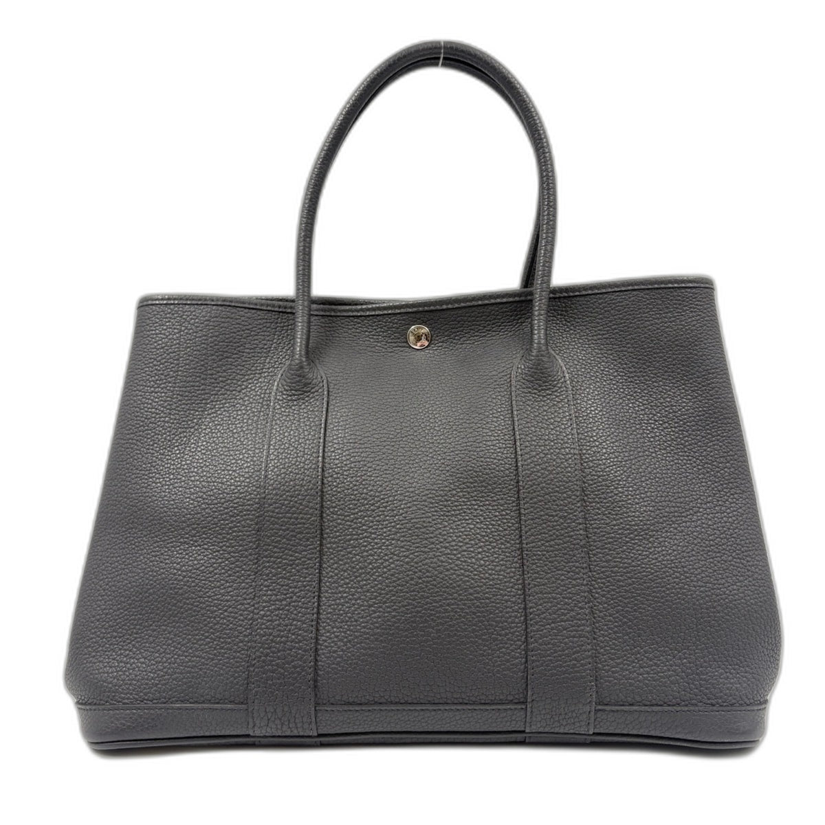Hermes Garden Gray Handbag (Pre-Owned)