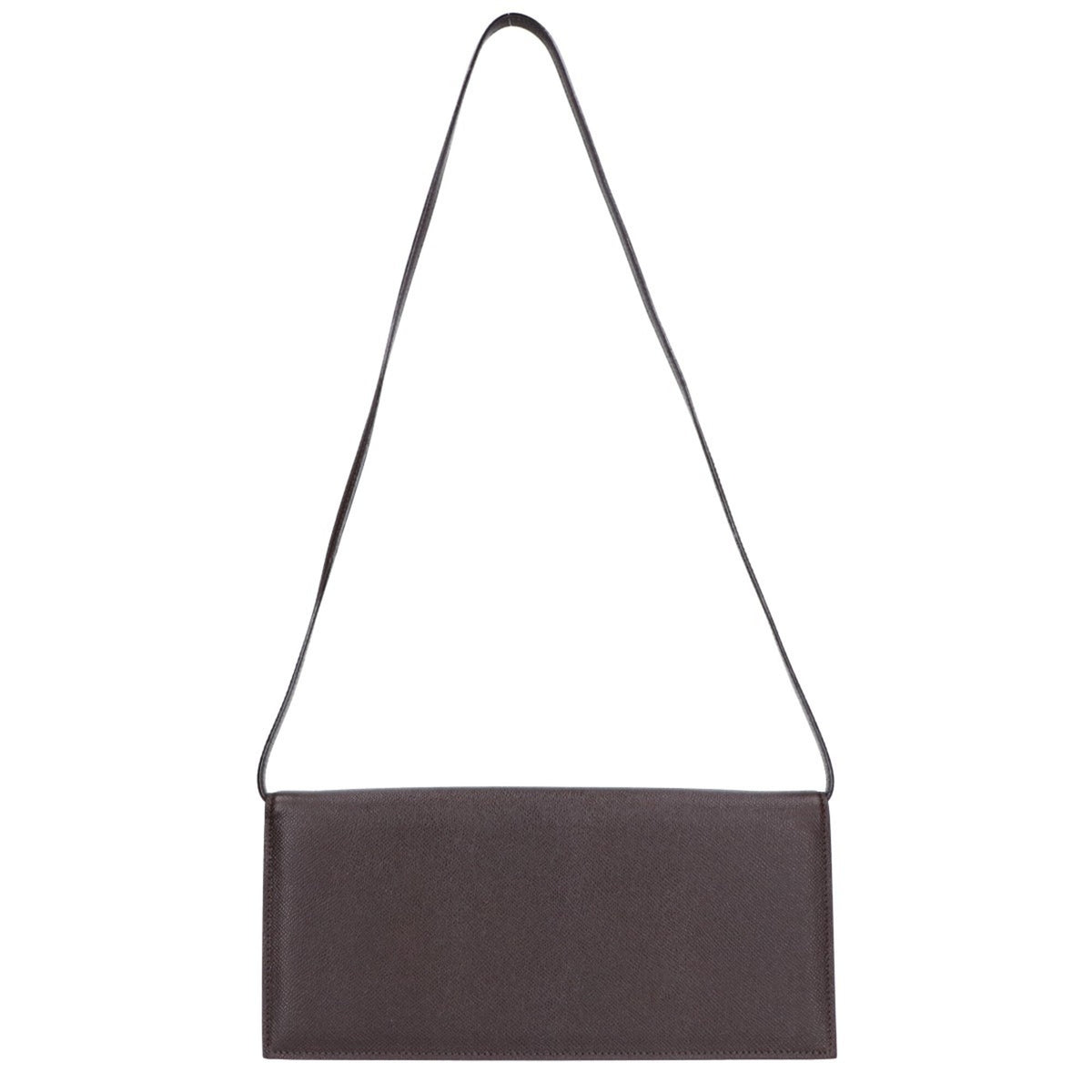 Bvlgari Dark Brown Leather Shoulder Bag (Pre-Owned)