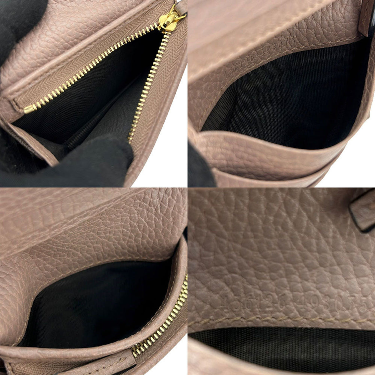 Gucci Beige Leather Wallet (Bi-Fold) (Pre-Owned)