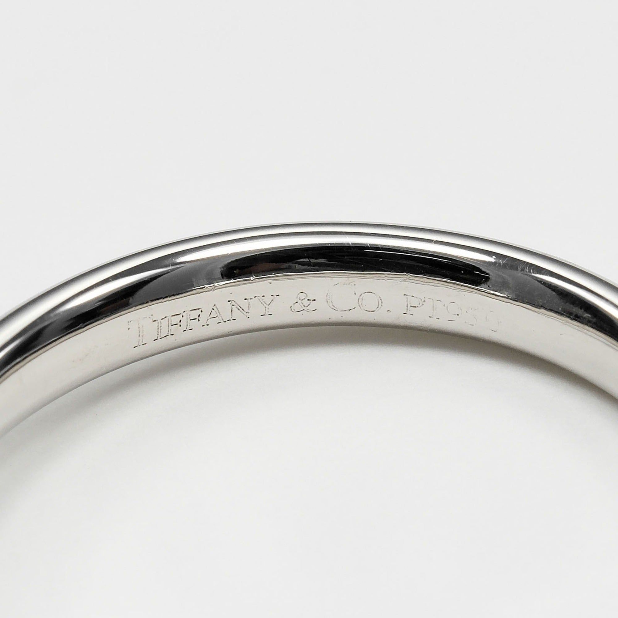 Tiffany Platinum 950 Band Ring (Pre-Owned)