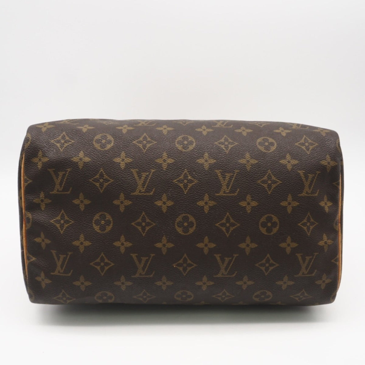 Louis Vuitton Black Coated Canvas Leather Handbag (Pre-Owned)
