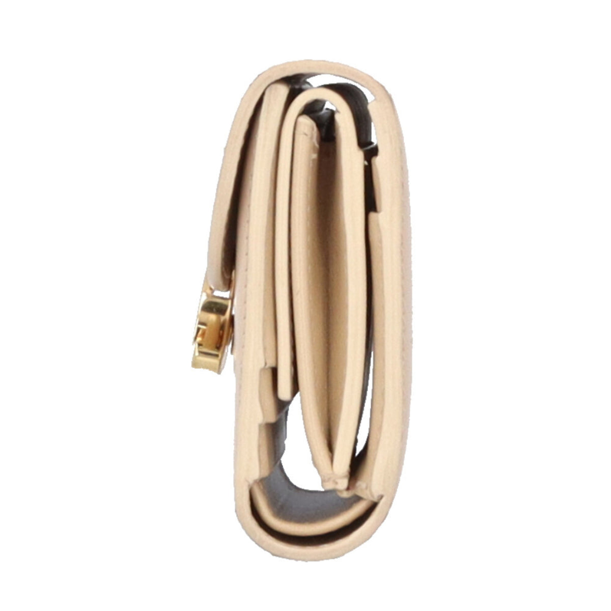 Celine Beige Leather Wallet (Tri-Fold) (Pre-Owned)