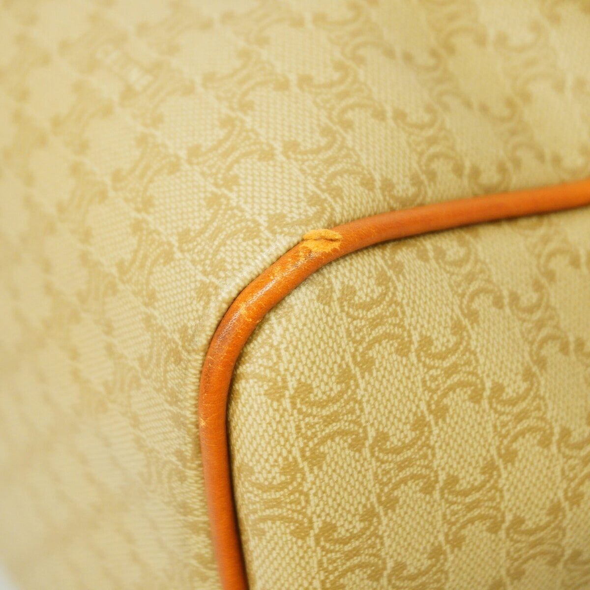 Celine Beige Pvc Handbag (Pre-Owned)
