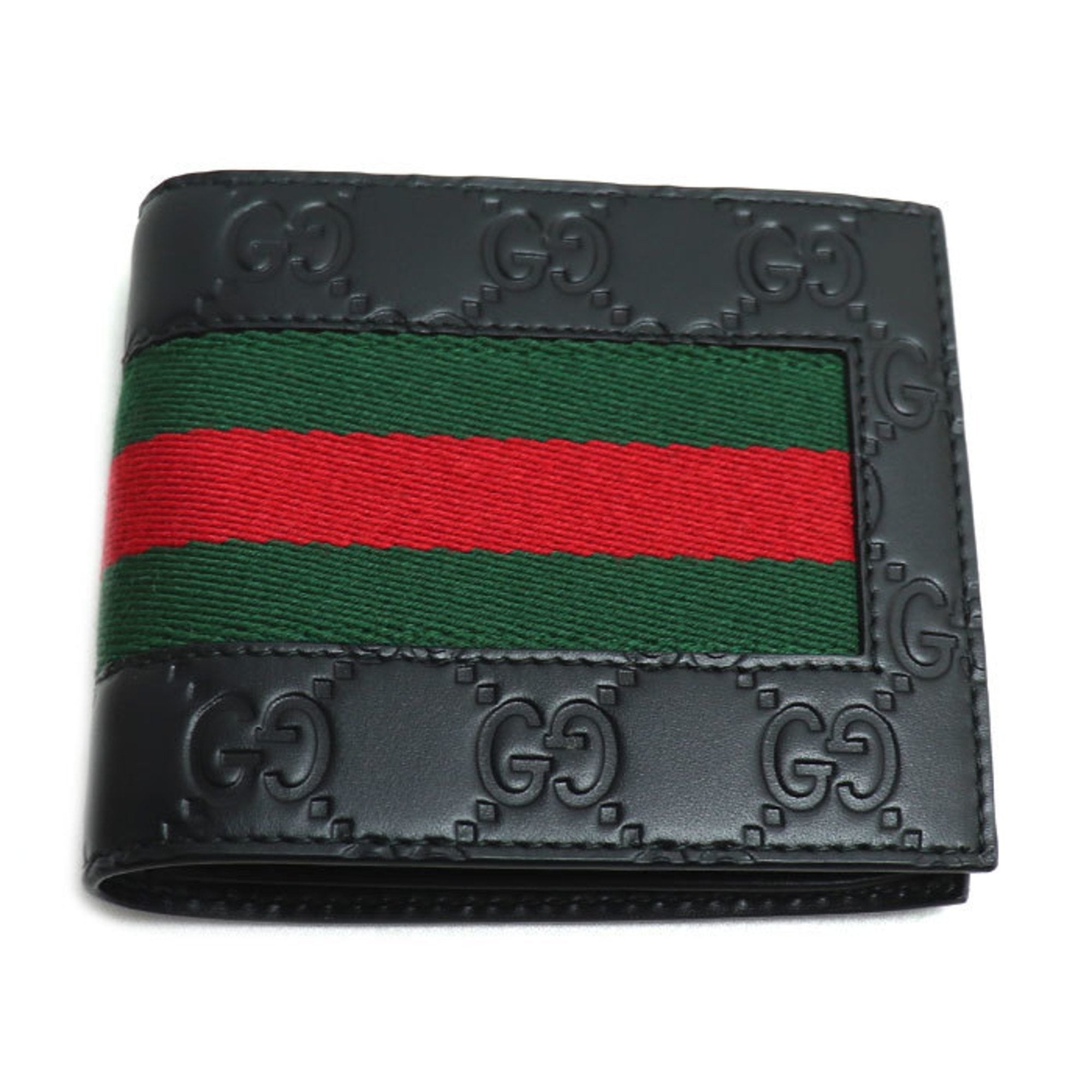 Gucci Black Leather Wallet (Bi-Fold) (Pre-Owned)