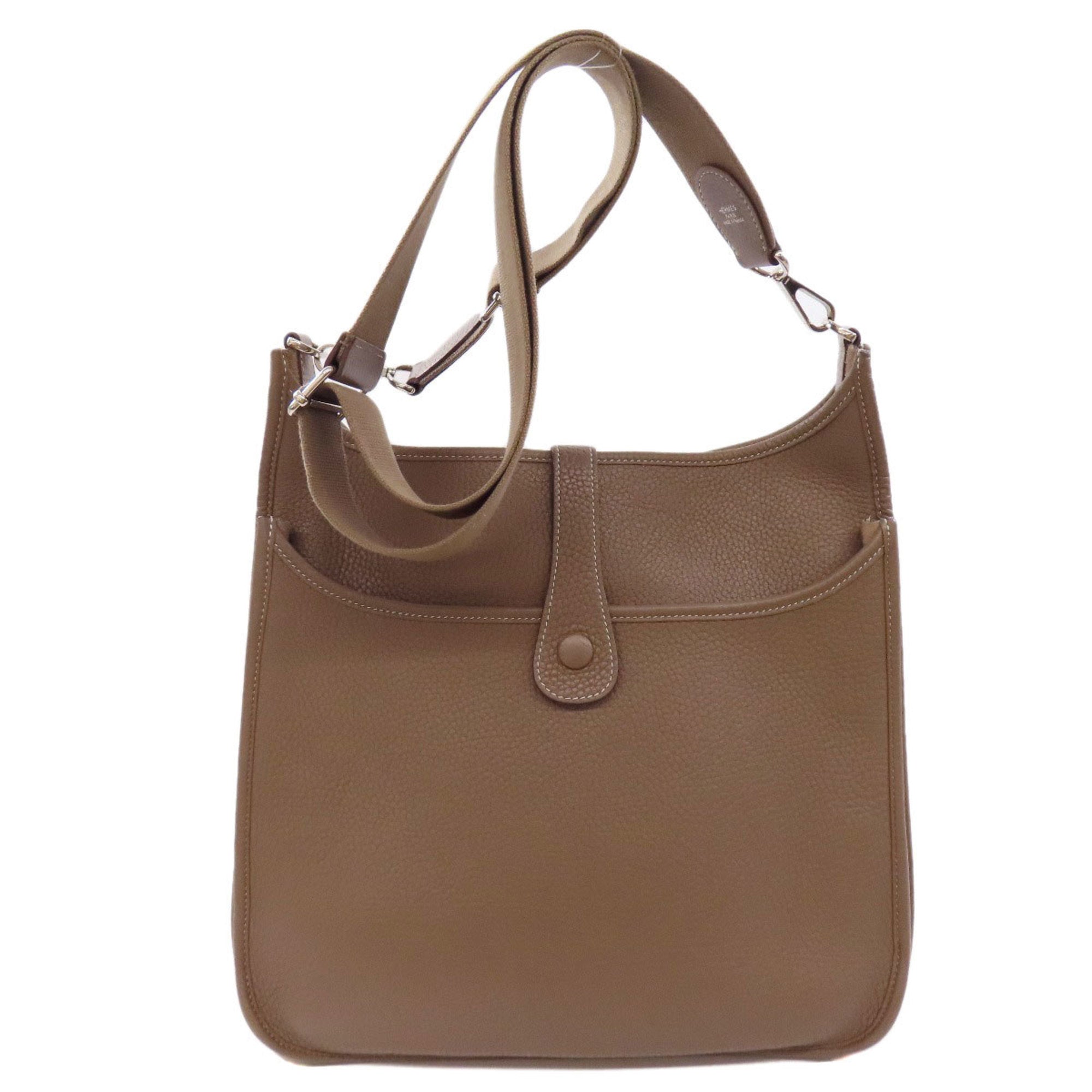 Hermes Beige Shoulder Bag (Pre-Owned)