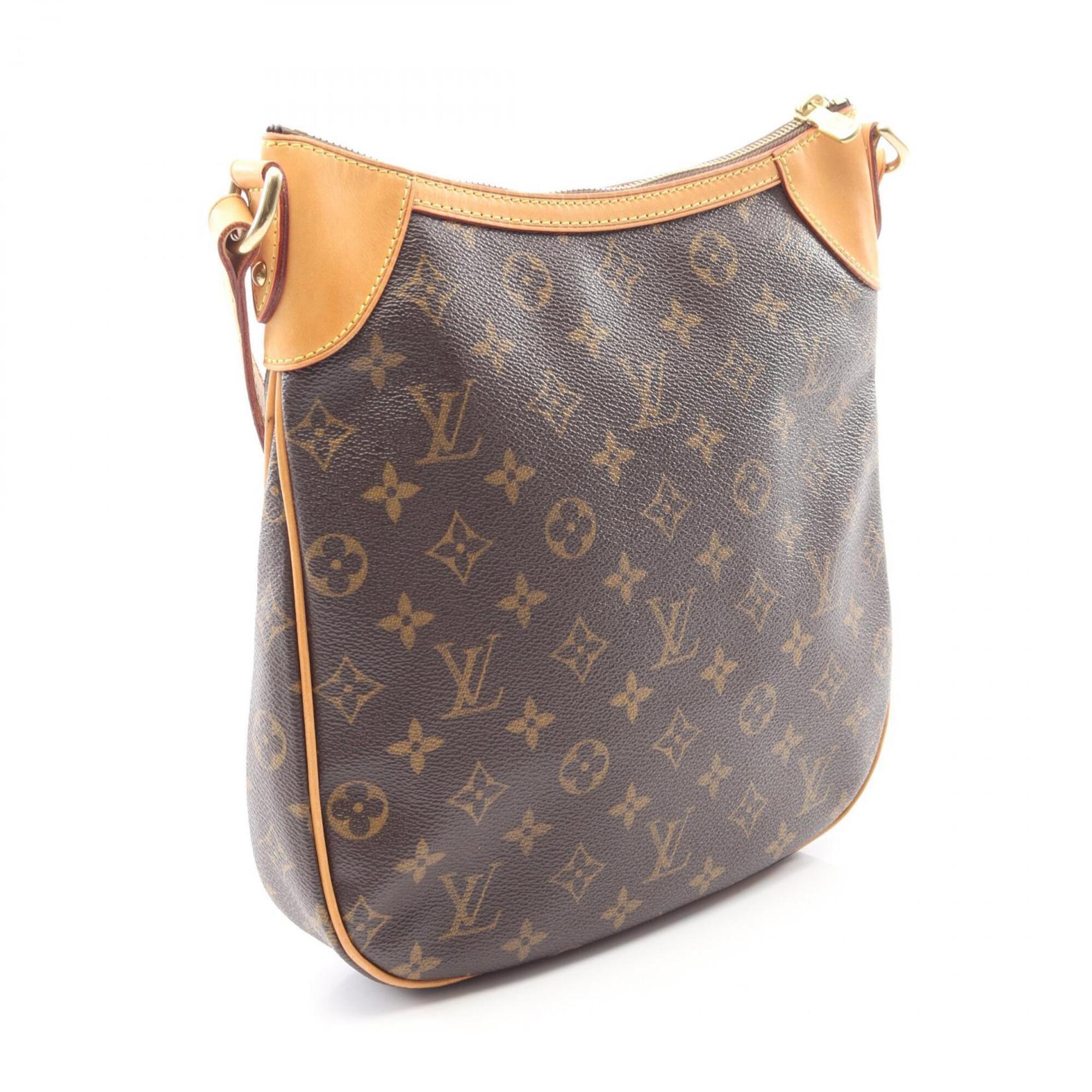Louis Vuitton Brown Pvc Leather Handbag Shoulder Bag (Pre-Owned)