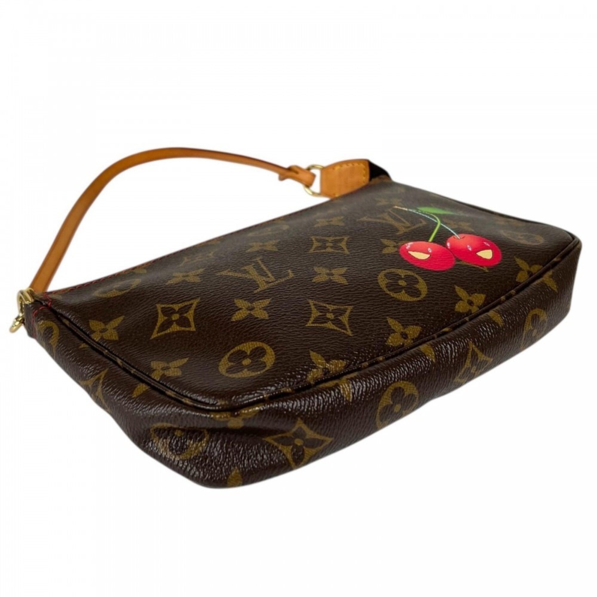Louis Vuitton Brown Monogram Canvas Handbag (Pre-Owned)