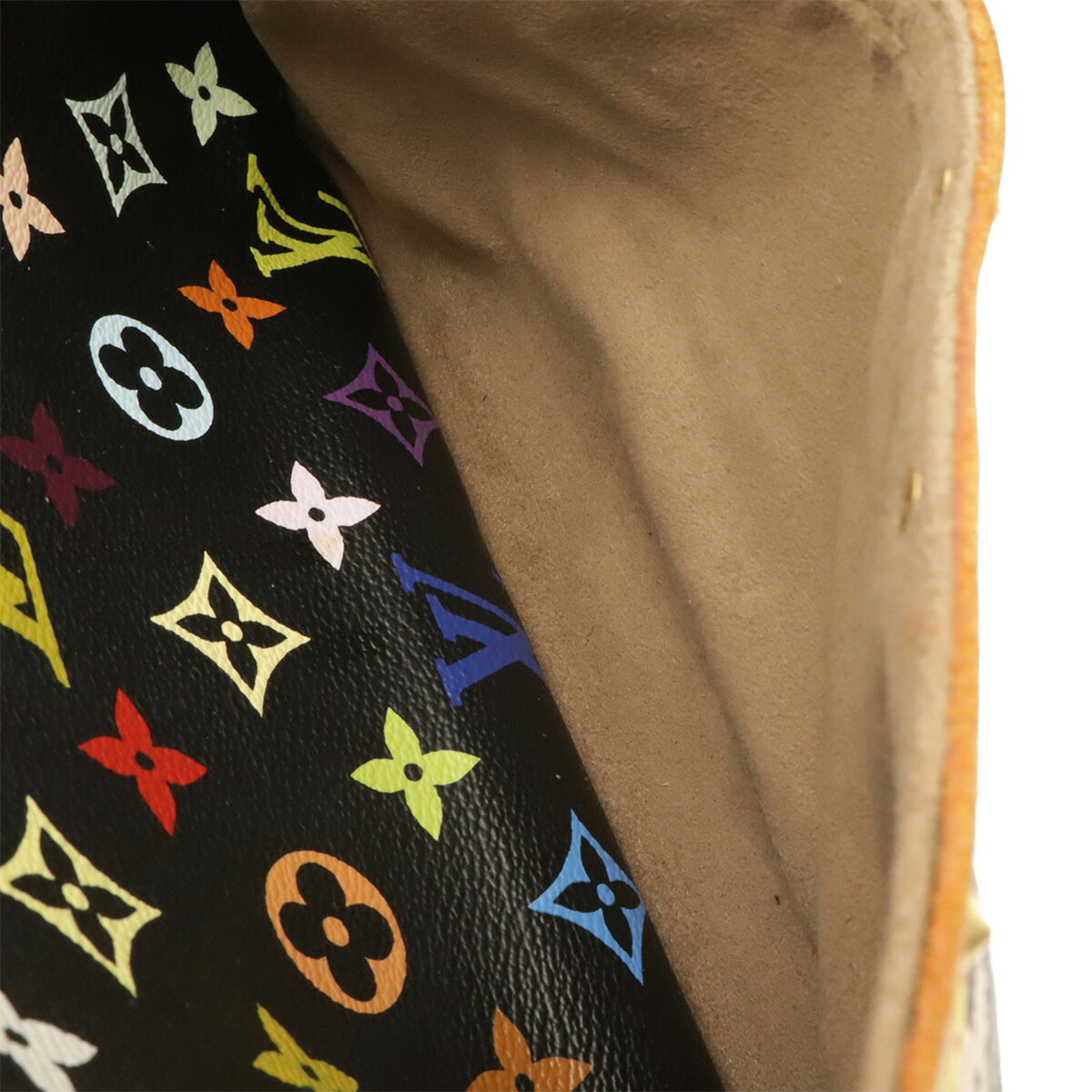 Louis Vuitton Black Monogram Multi-Color Noir Monogram Multicolore Handbag (Pre-Owned)