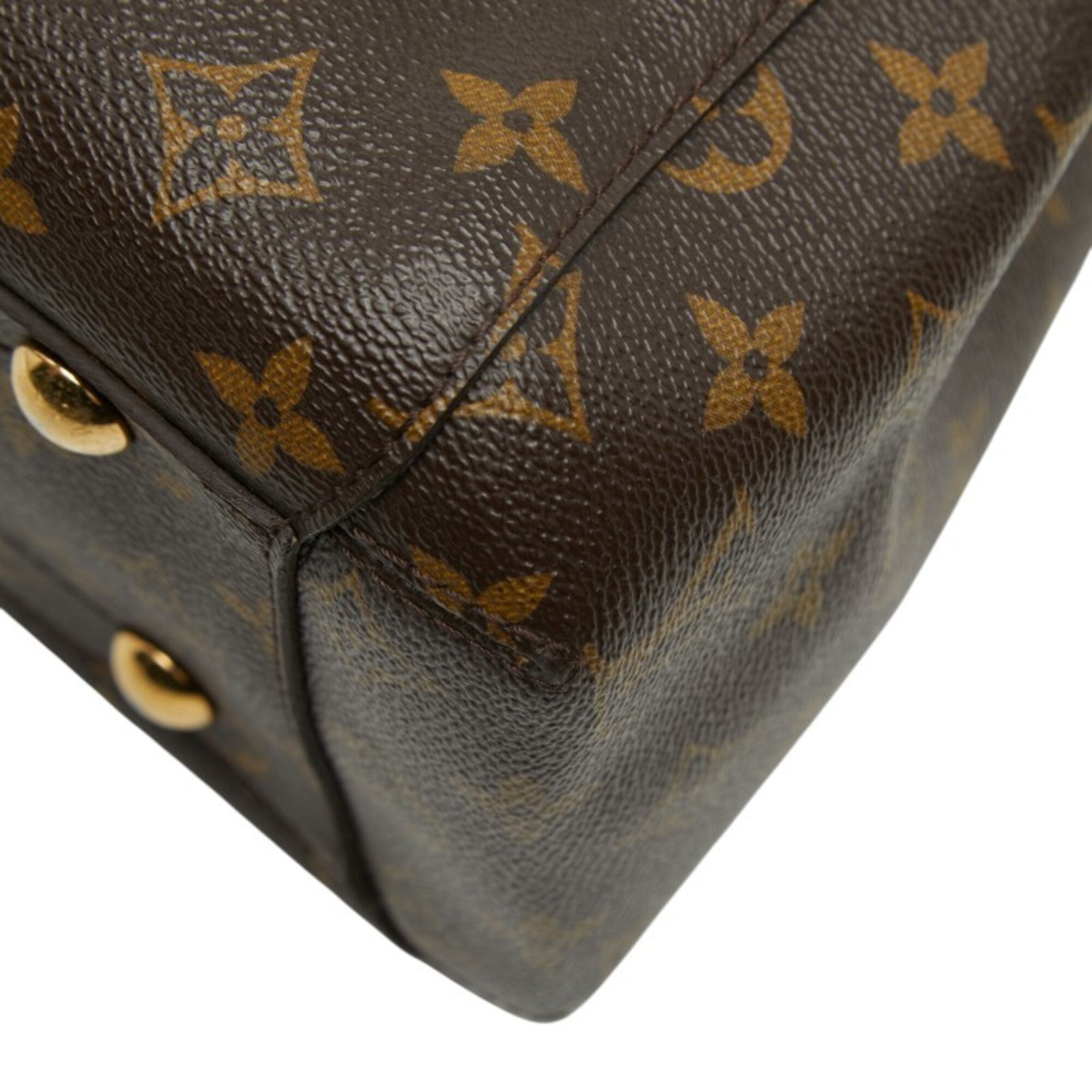 Louis Vuitton Brown Pvc Leather Handbag Shoulder Bag (Pre-Owned)