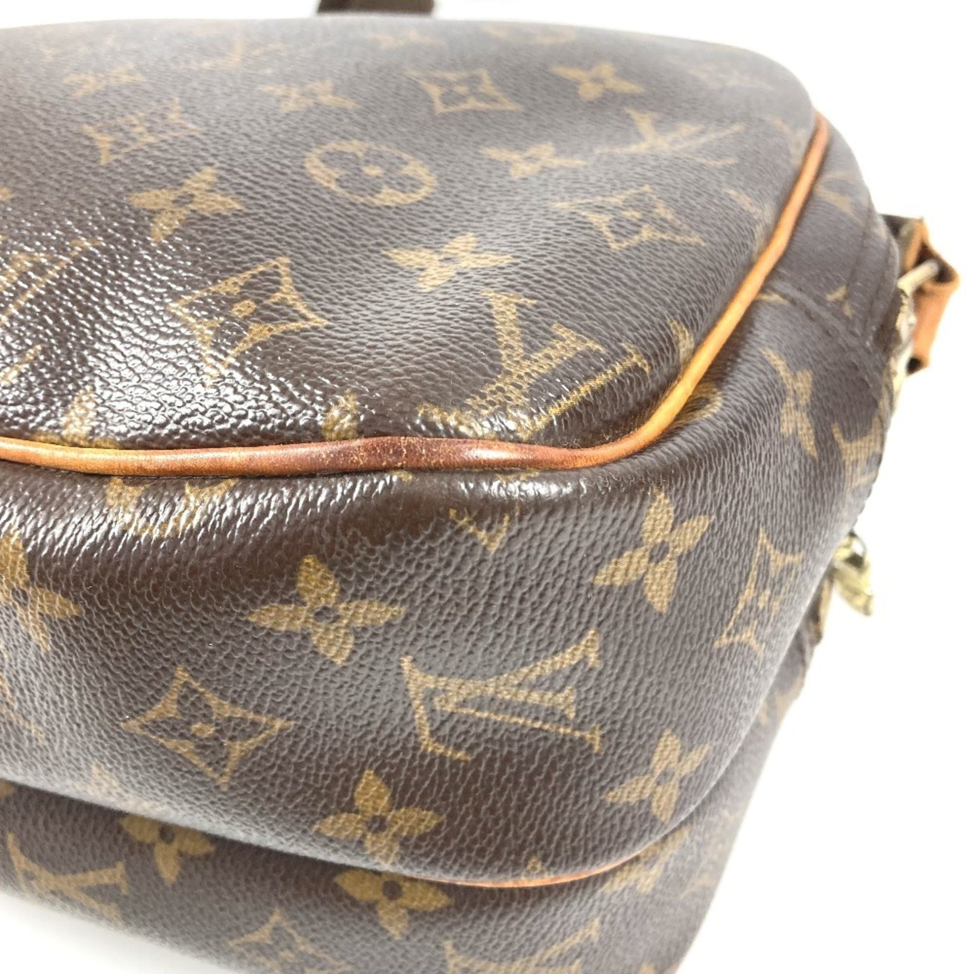 Louis Vuitton Brown Monogram Shoulder Bag (Pre-Owned)