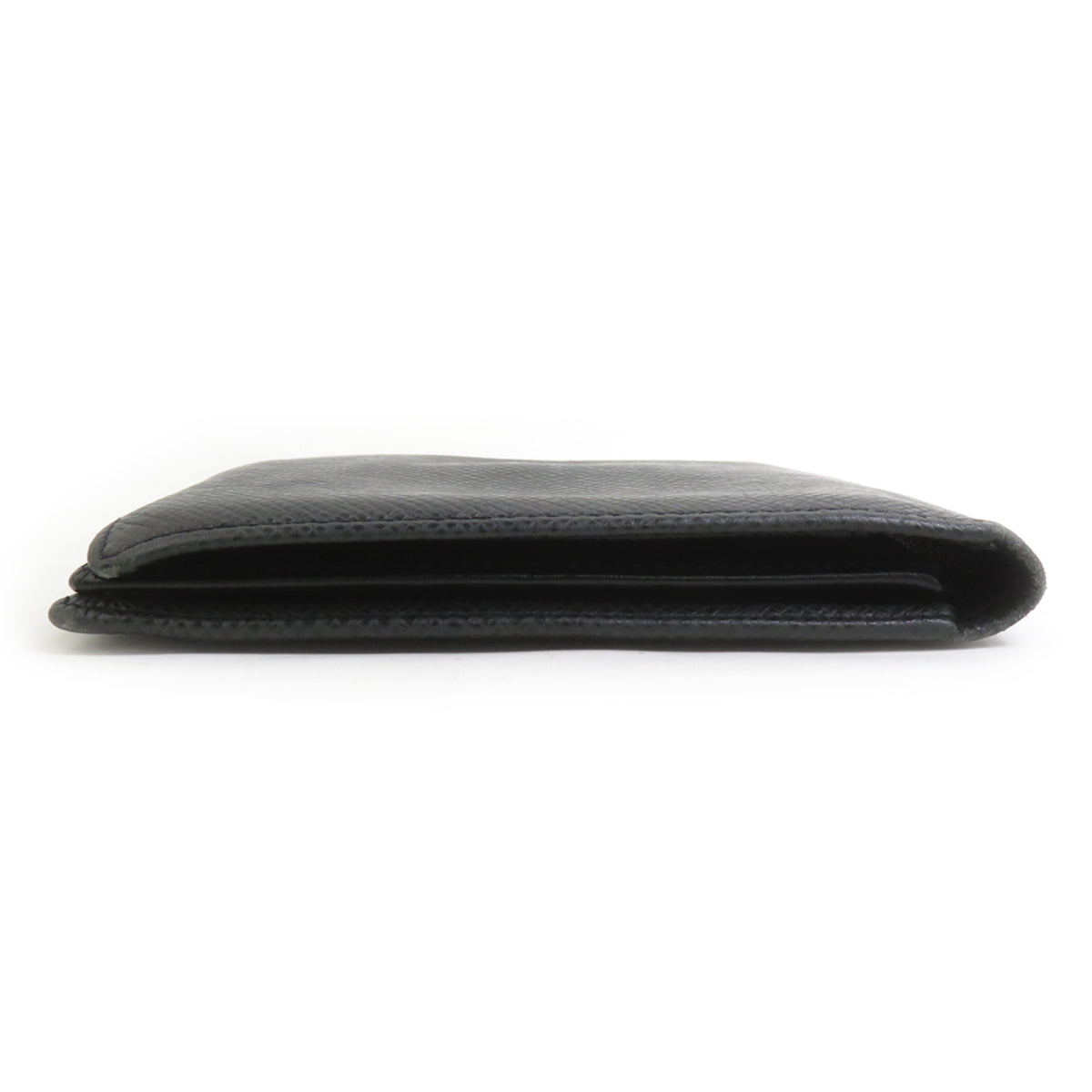 Louis Vuitton Black Taiga Leather Wallet (Bi-Fold) (Pre-Owned)
