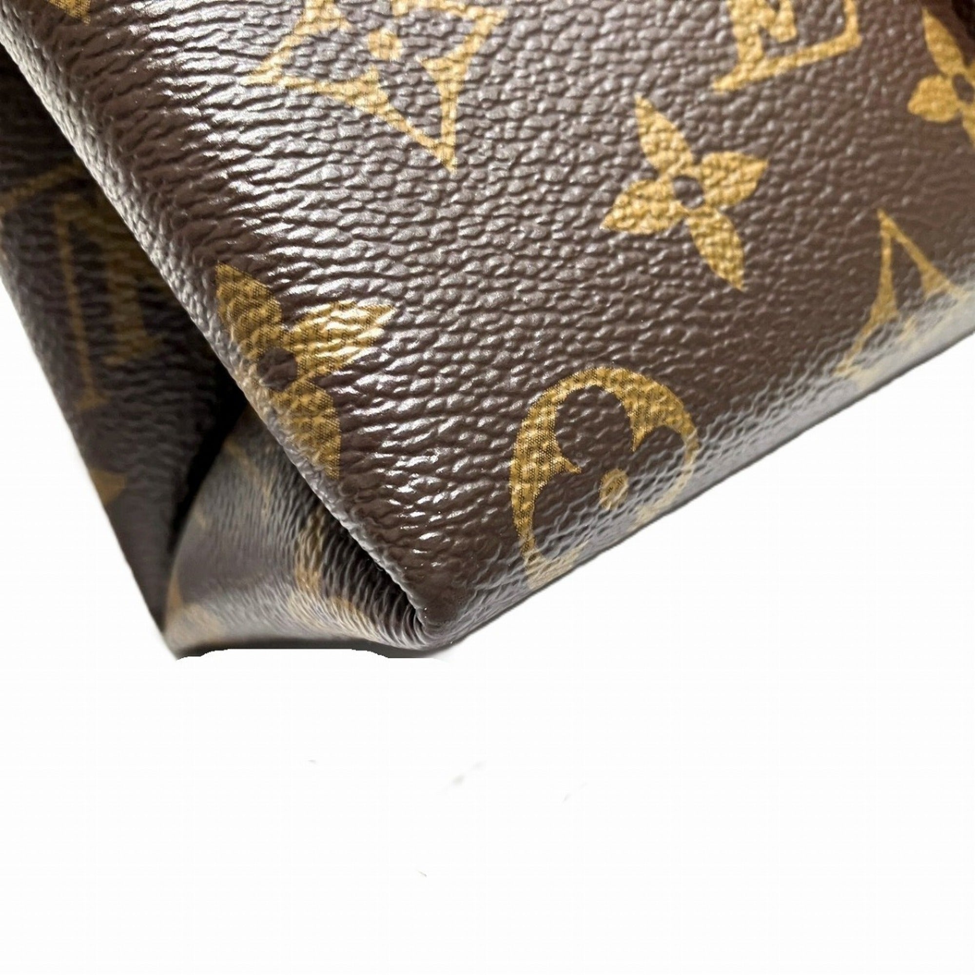 Louis Vuitton Brown Monogram Leather Pvc Handbag (Pre-Owned)