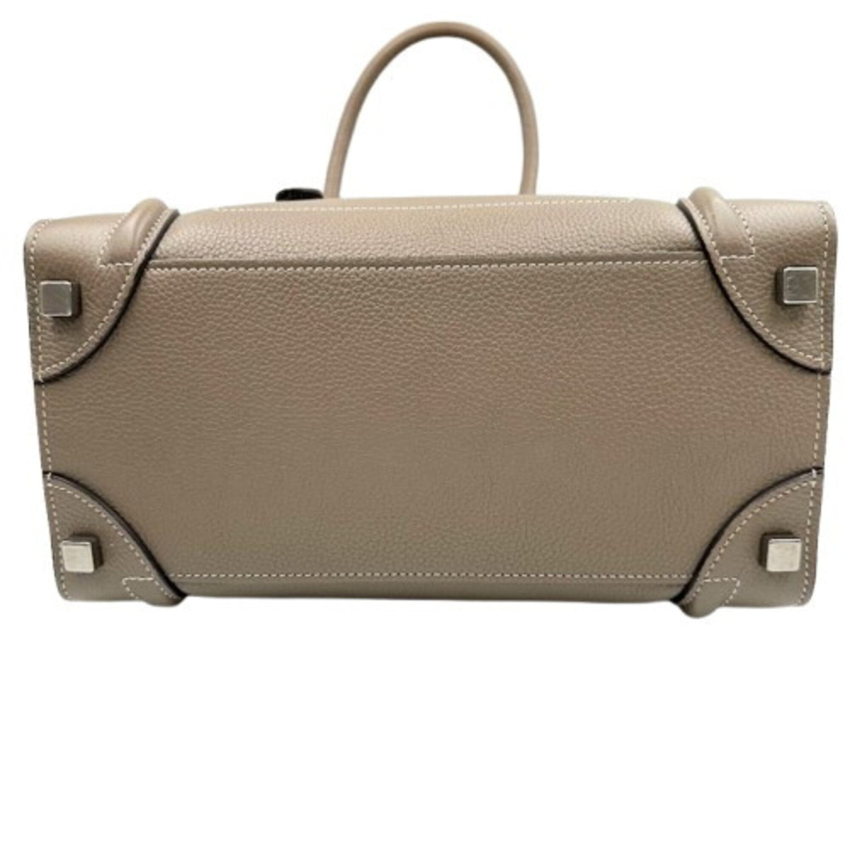 Celine Beige Leather Handbag (Pre-Owned)