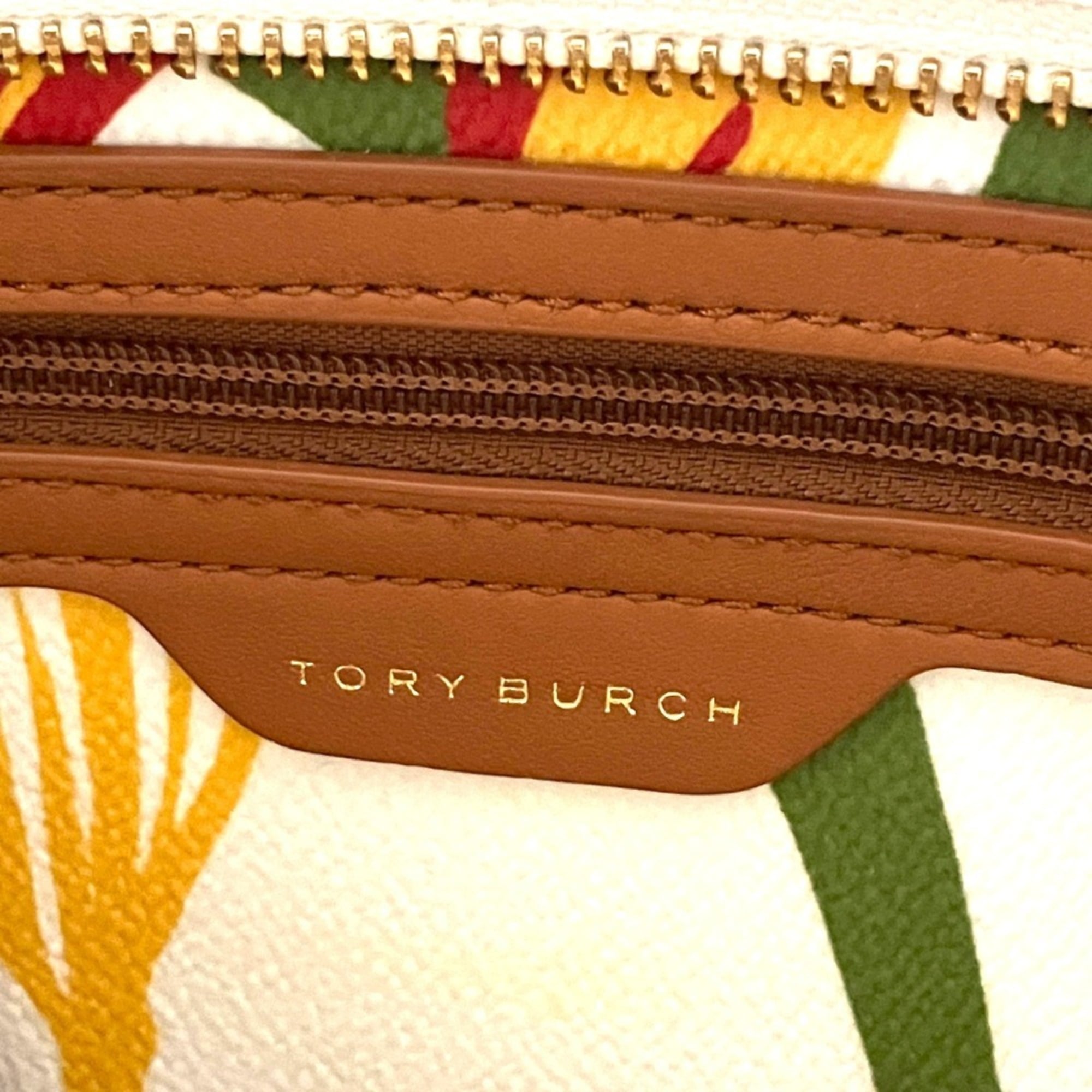 Tory Burch Multi-Color Pvc Handbag Shoulder Bag Tote Bag (Pre-Owned)