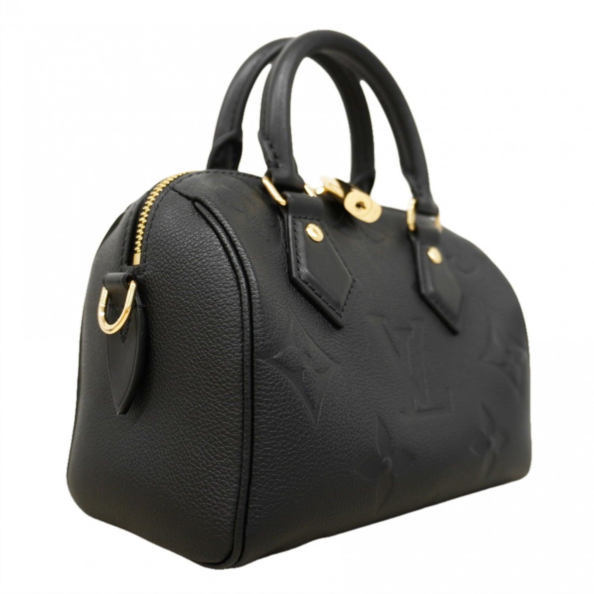 Louis Vuitton Noir Handbag (Pre-Owned)