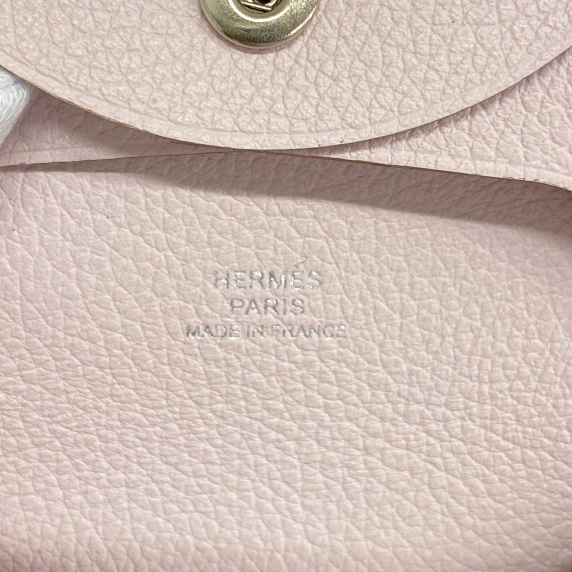 Hermes Pink Coin Purse/Coin Case (Pre-Owned)