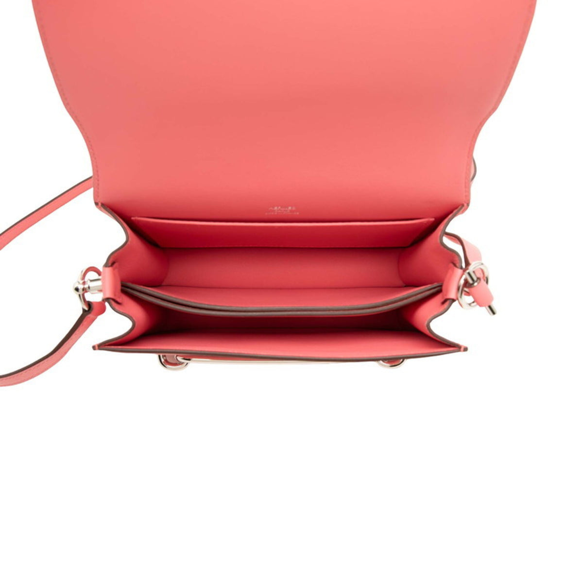 Hermes Pink Rose Azalee Swift Leather Shoulder Bag (Pre-Owned)