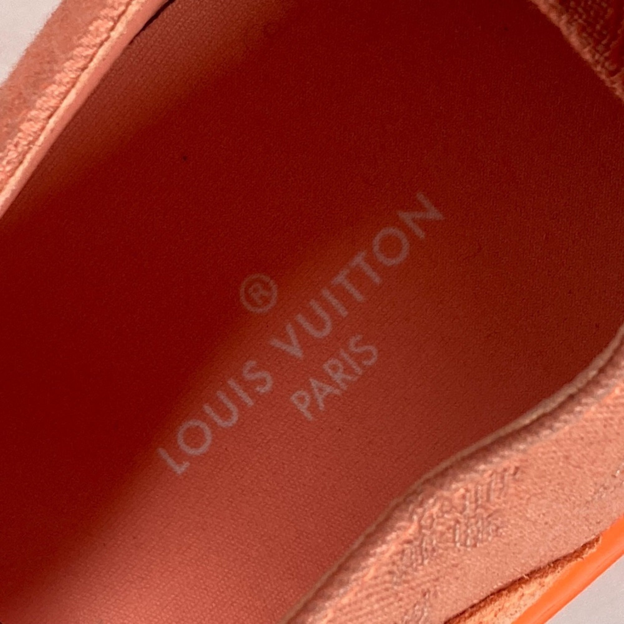 Louis Vuitton Orange Sneakers (Pre-Owned)