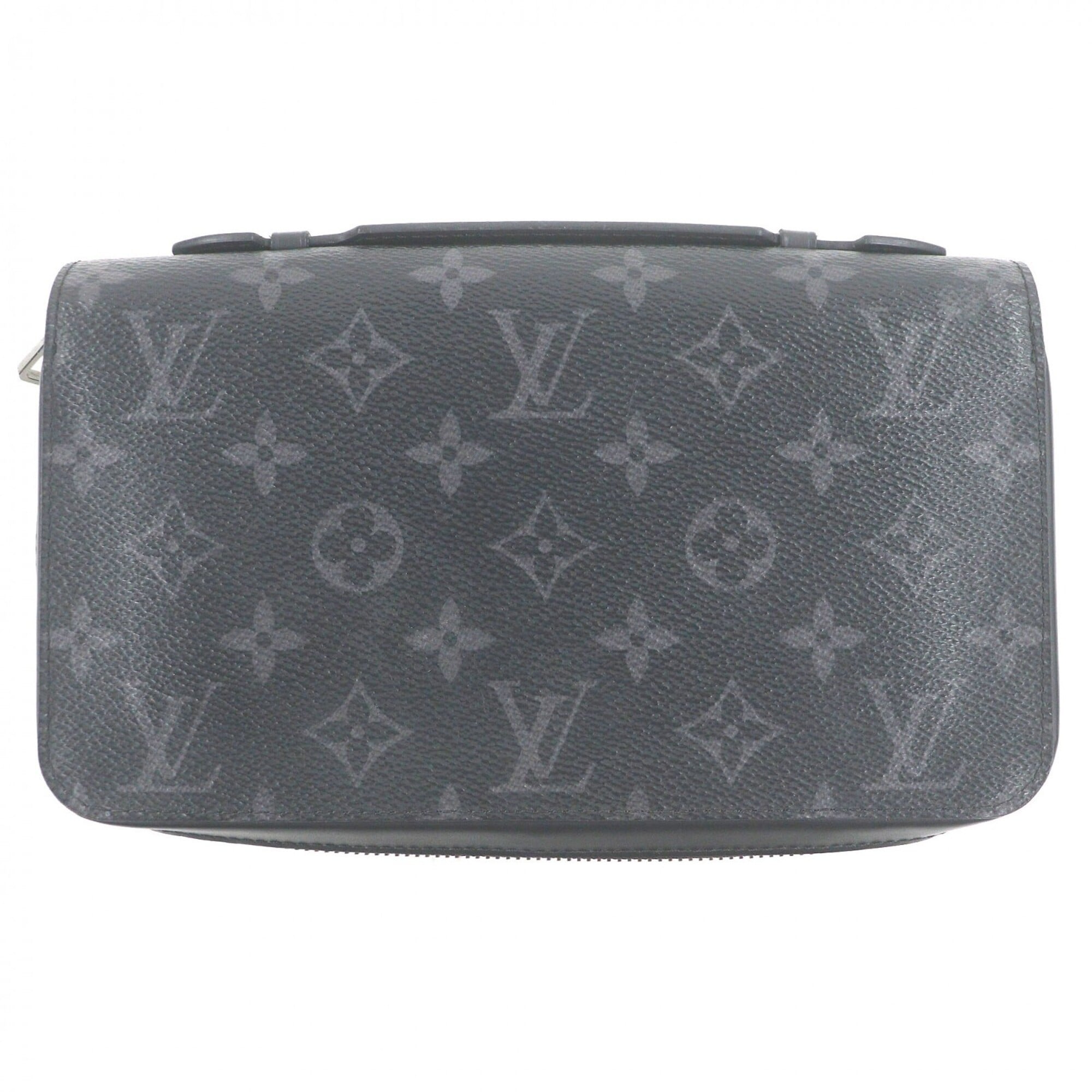 Louis Vuitton Black Monogram Eclipse Canvas Long Wallet (Bi-Fold) (Pre-Owned)