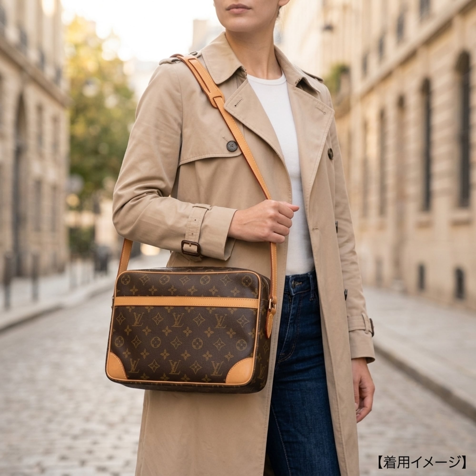 Louis Vuitton Monogram Brown Monogram Canvas Shoulder Bag (Pre-Owned)