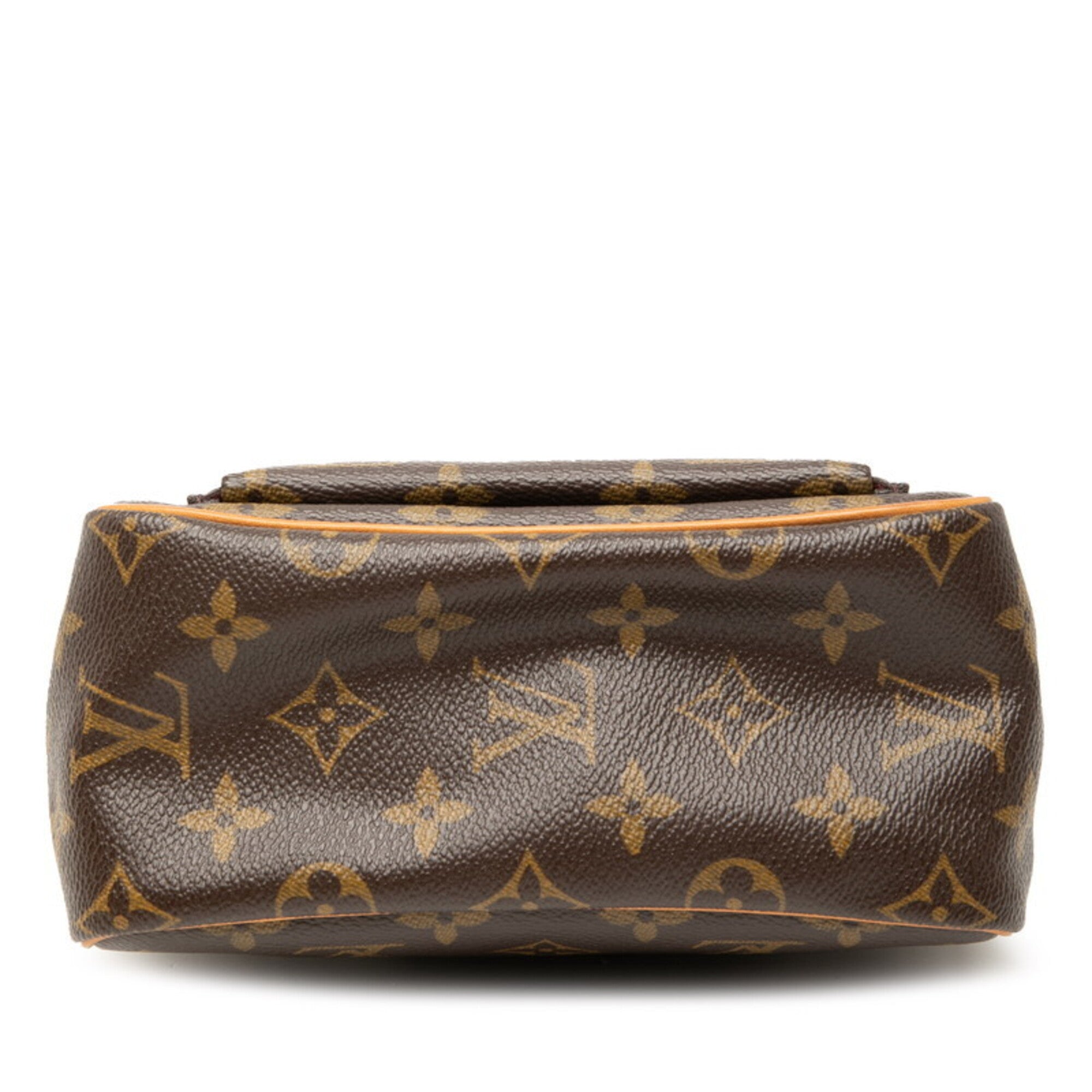 Louis Vuitton Brown Pvc Leather Shoulder Bag (Pre-Owned)