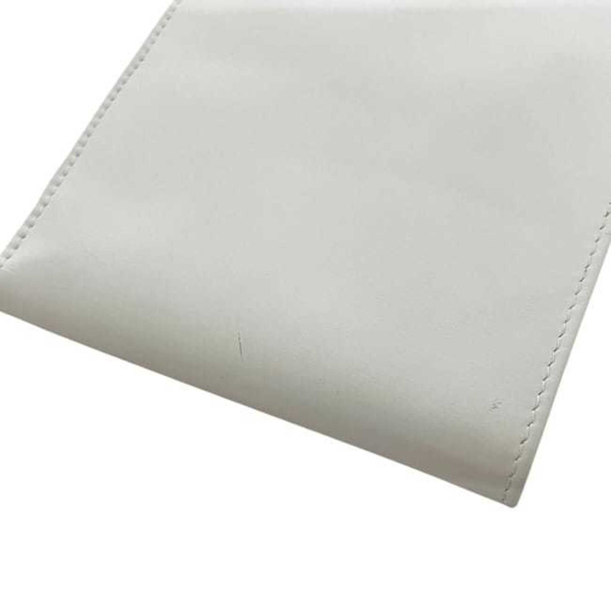Balenciaga White Leather Wallet (Bi-Fold) (Pre-Owned)