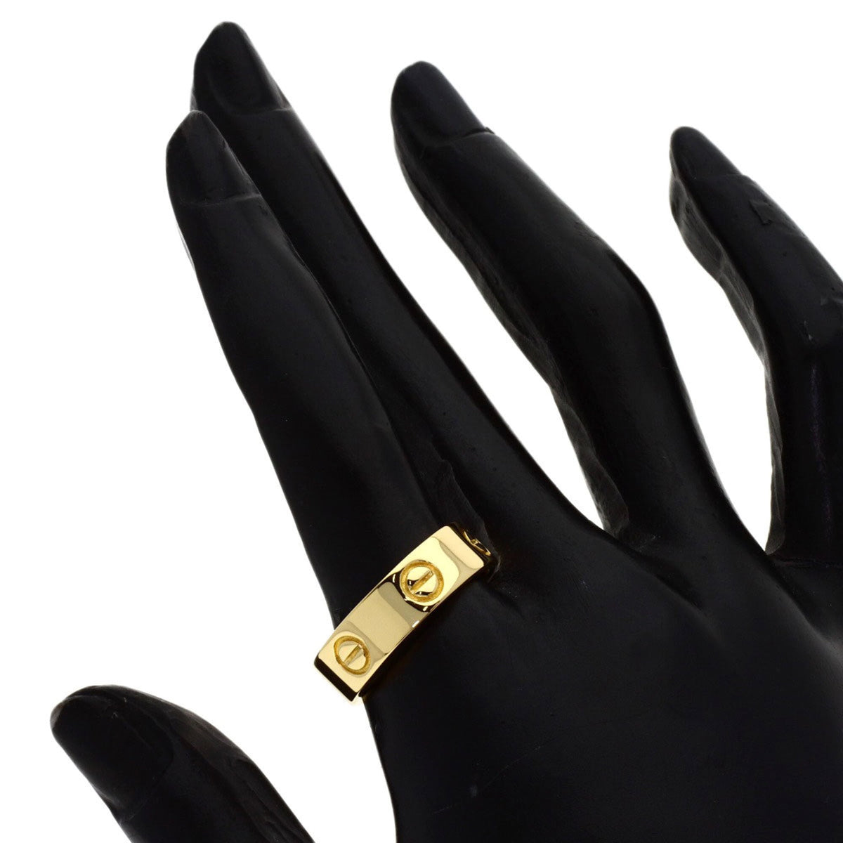 Cartier Love Yellow Gold (18K) Band Ring (Pre-Owned)
