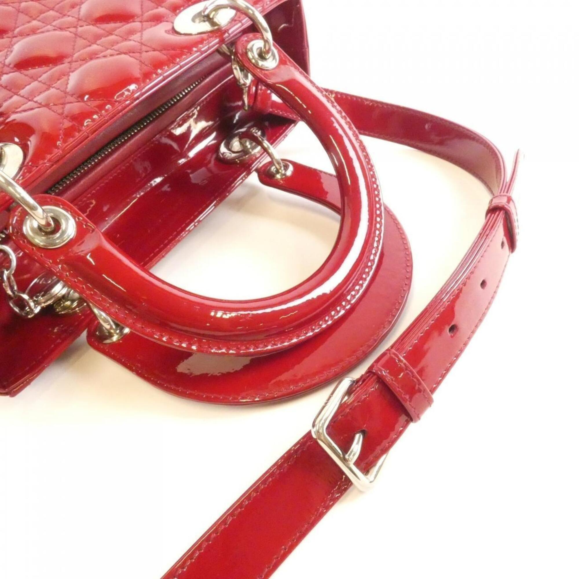 Christian Dior Red Color Handbag (Pre-Owned)