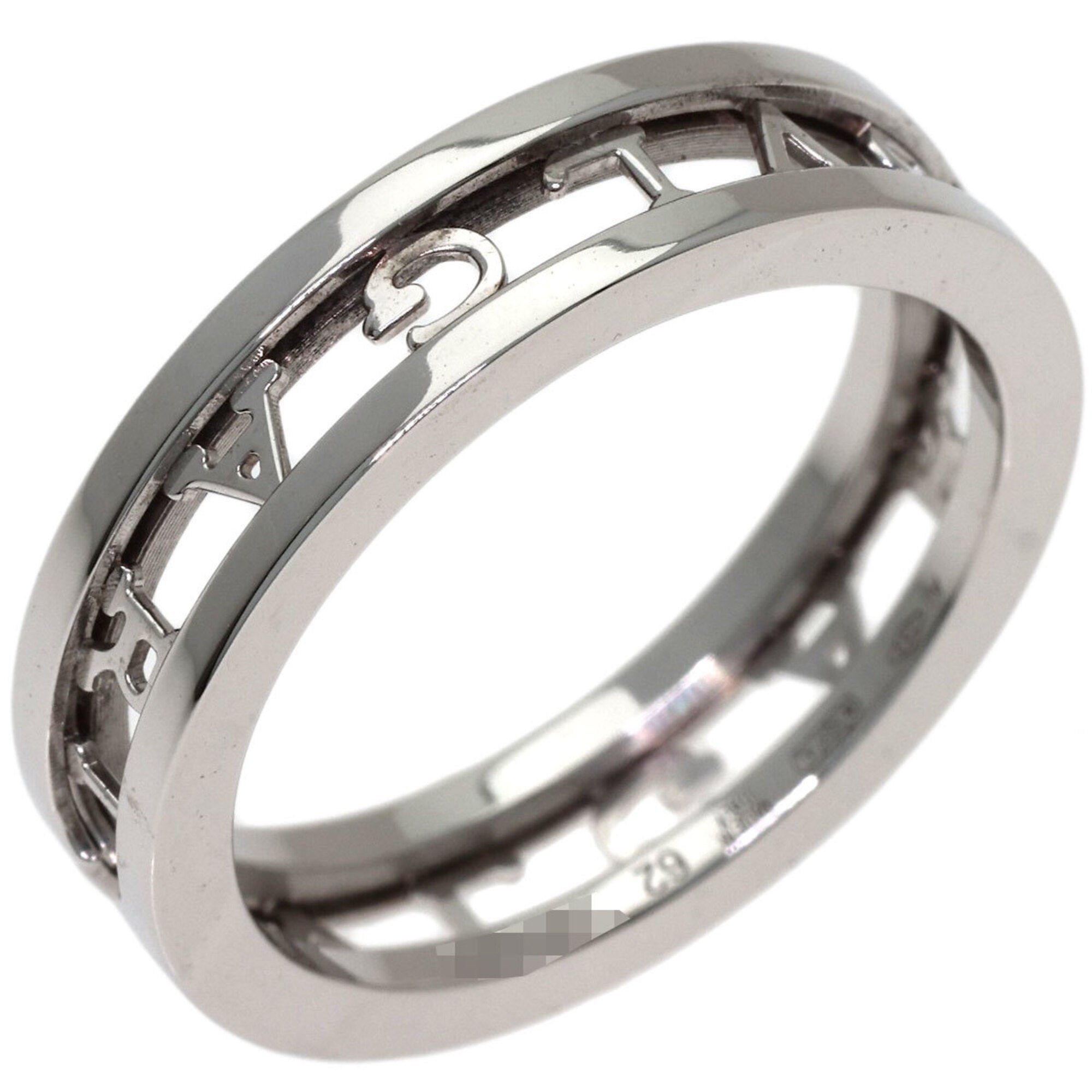 Bvlgari White Gold (18K) Band Ring (Pre-Owned)