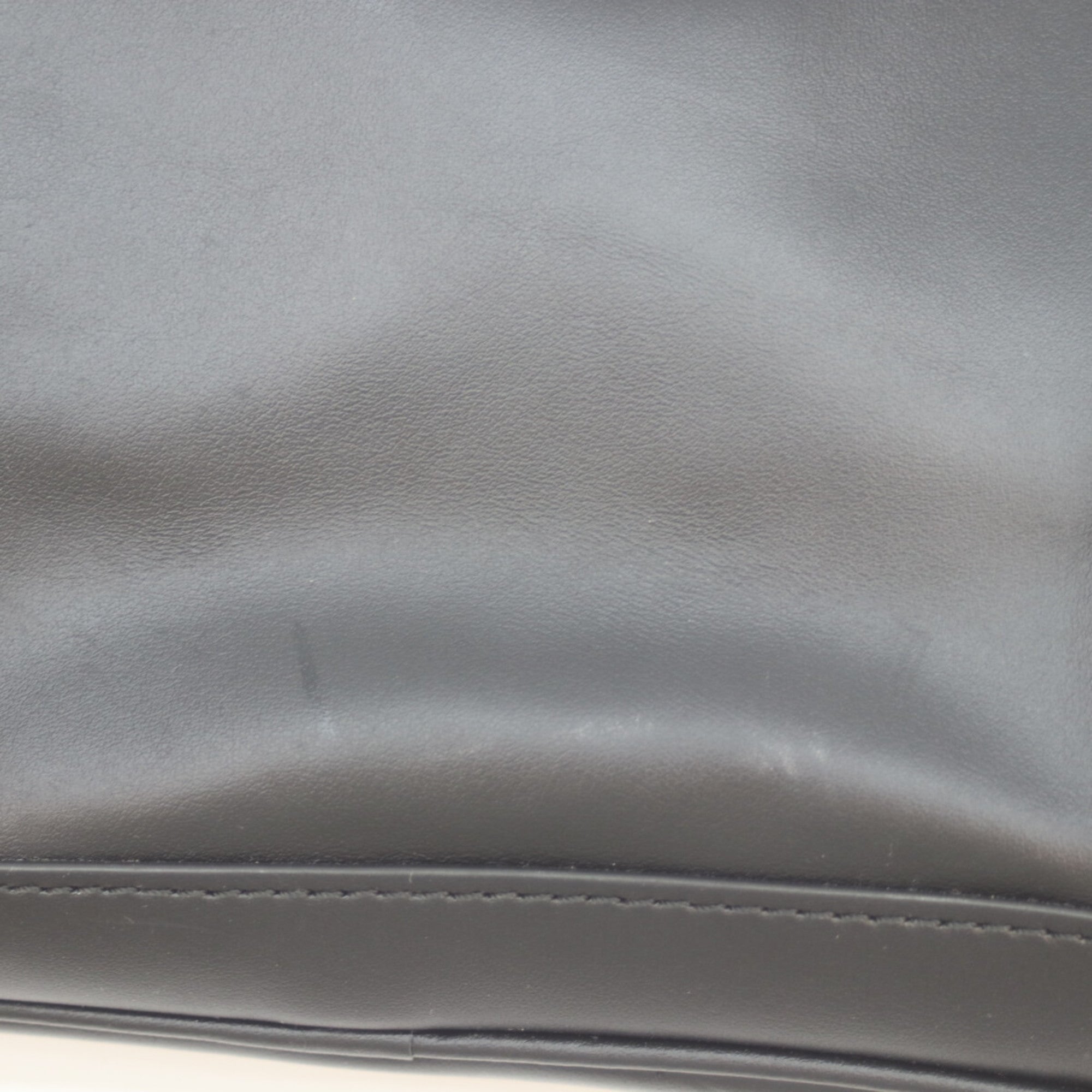 Louis Vuitton Black Brown Leather Backpack (Pre-Owned)