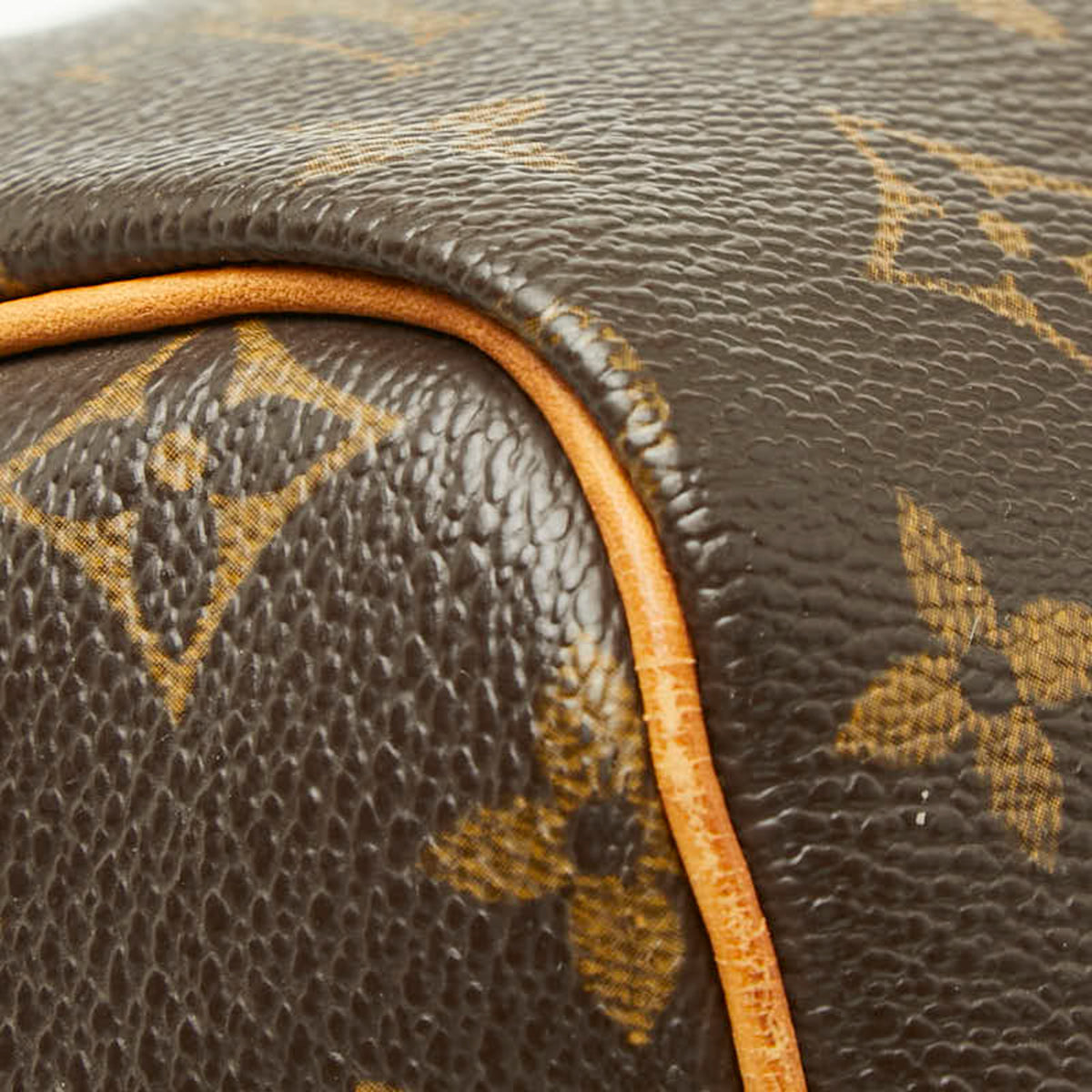 Louis Vuitton Brown Pvc Leather Boston Bag Handbag (Pre-Owned)