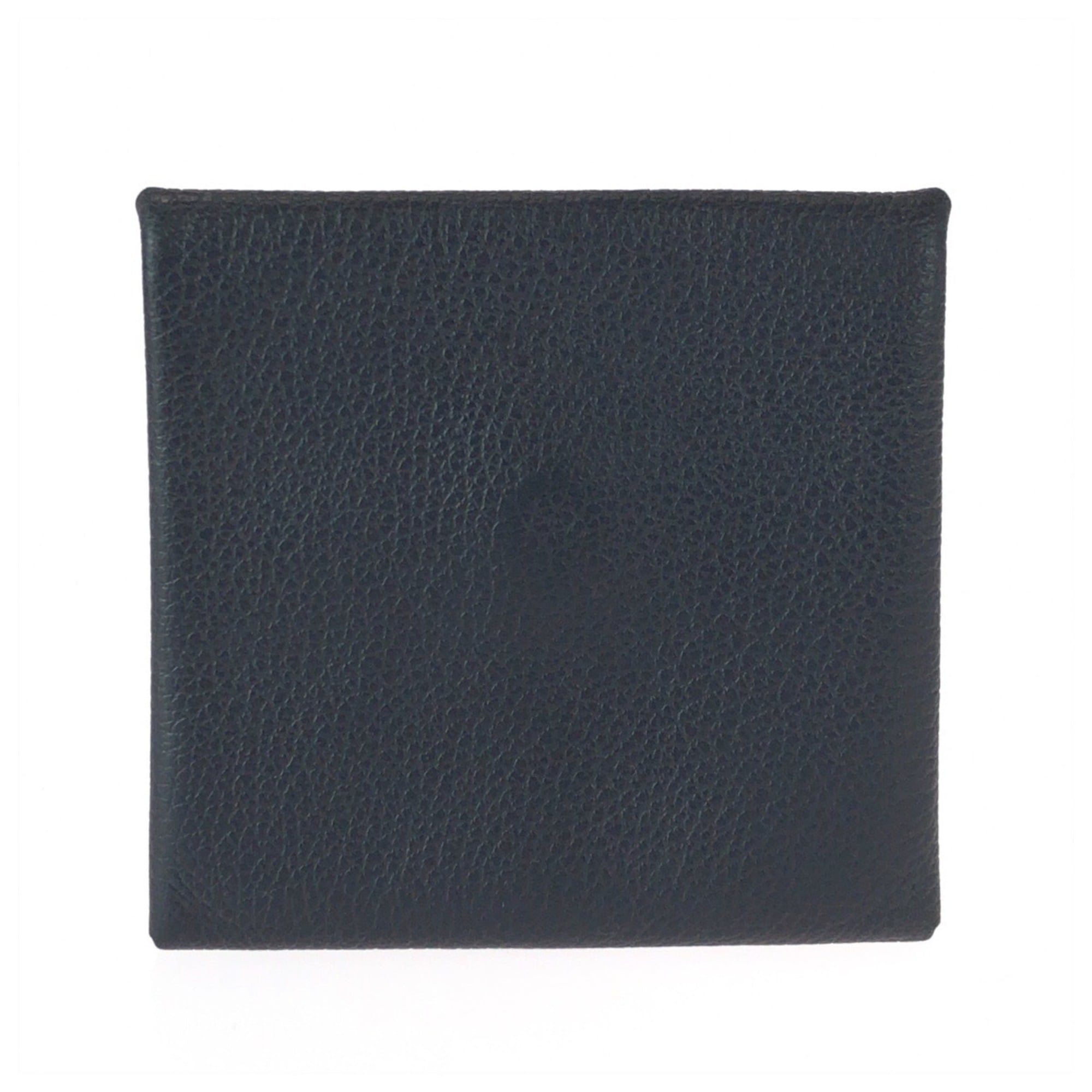 Hermes Black Leather Coin Purse/Coin Case (Pre-Owned)
